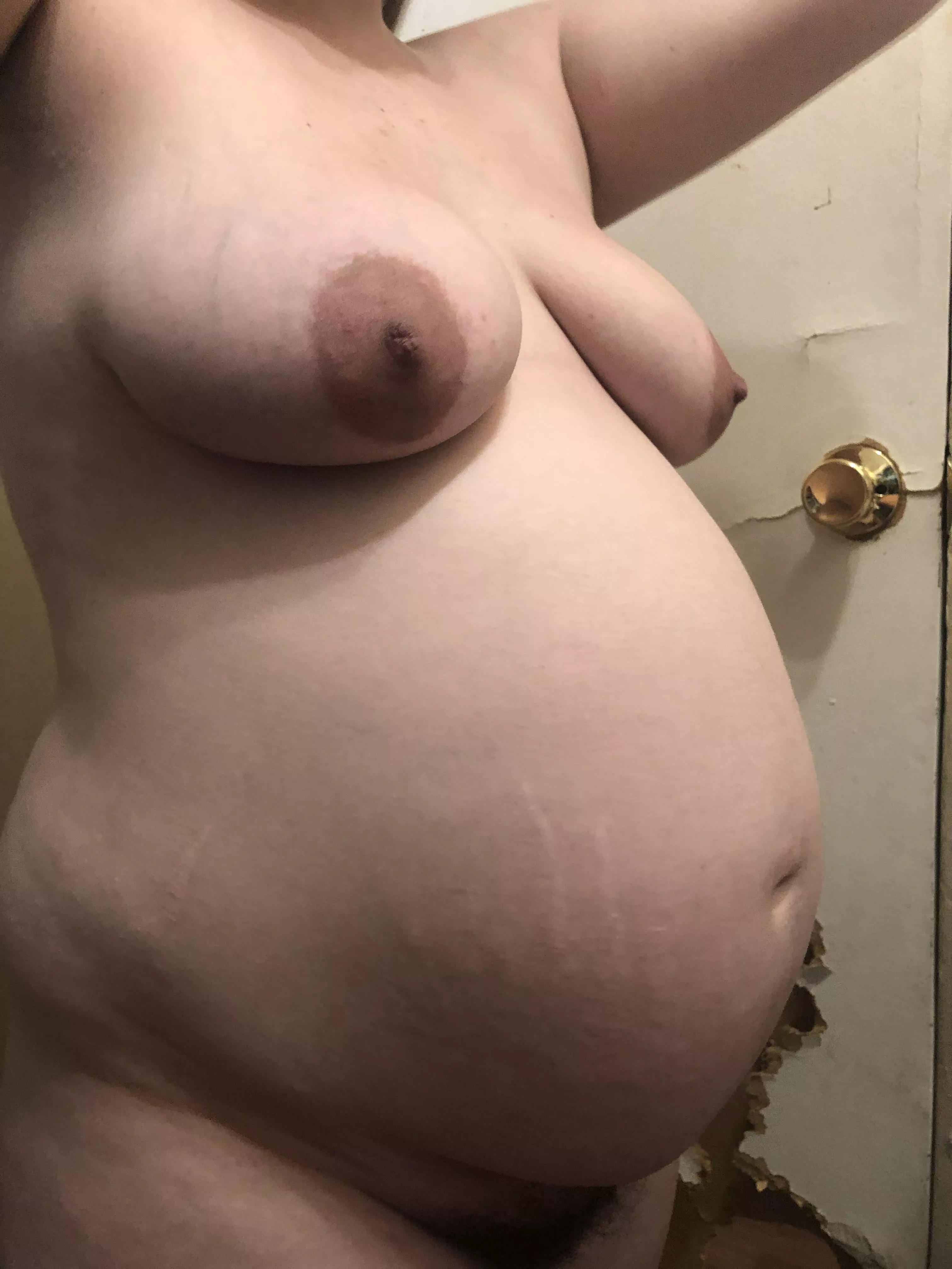 F24 Horny pregnant milf