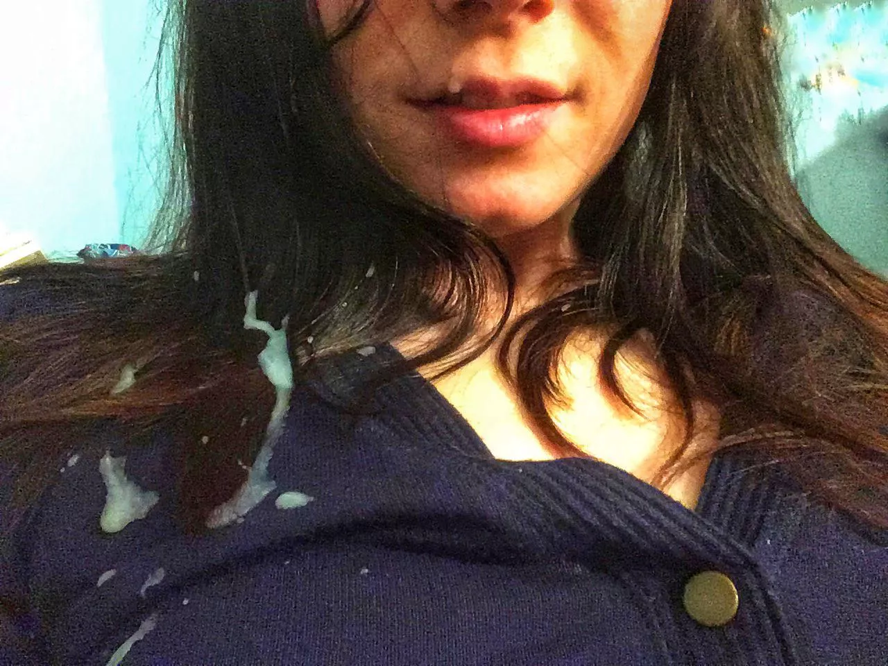 Face hair and clothes ðŸ’¦ðŸ˜œ (f) OC