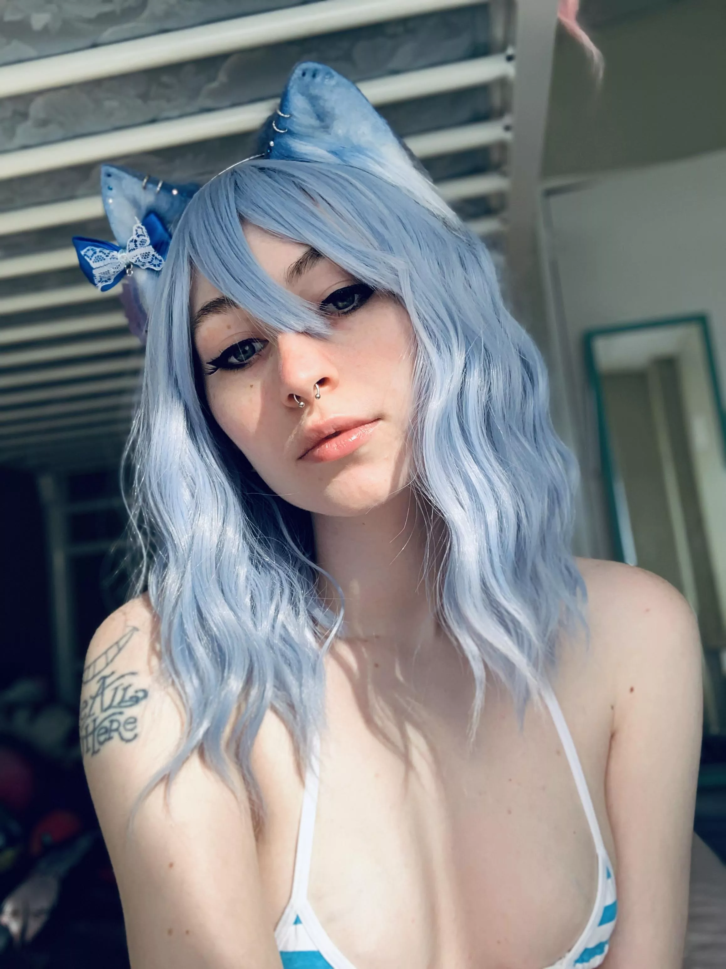 Feelin like a pretty kitty ðŸ’™