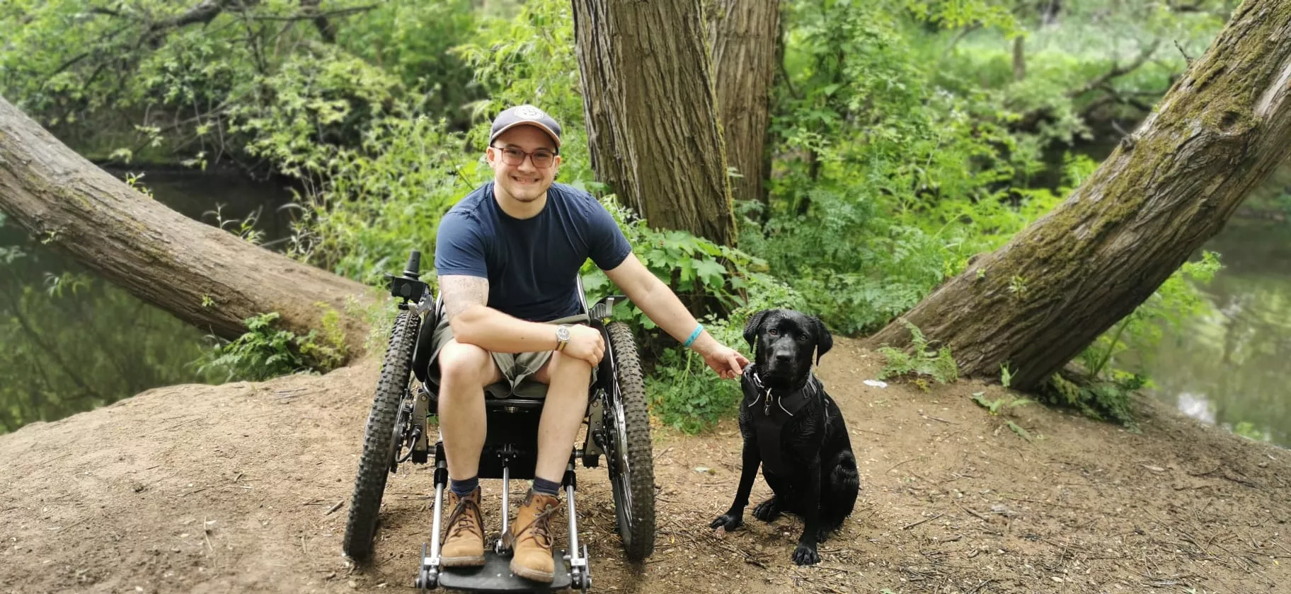 feeling handsome today on my daily walk with my husband (ft. pooch)