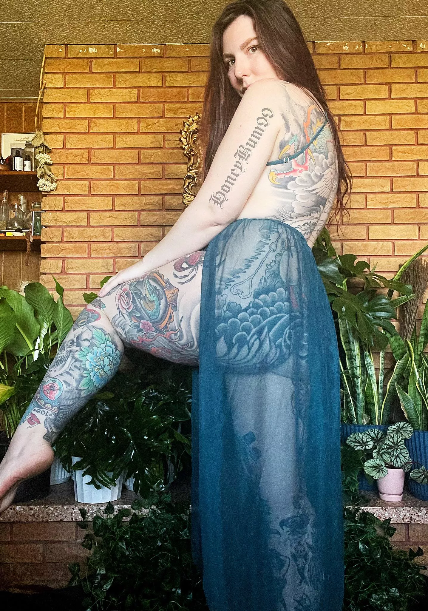 Feeling like a garden fairy in this outfit 🌿