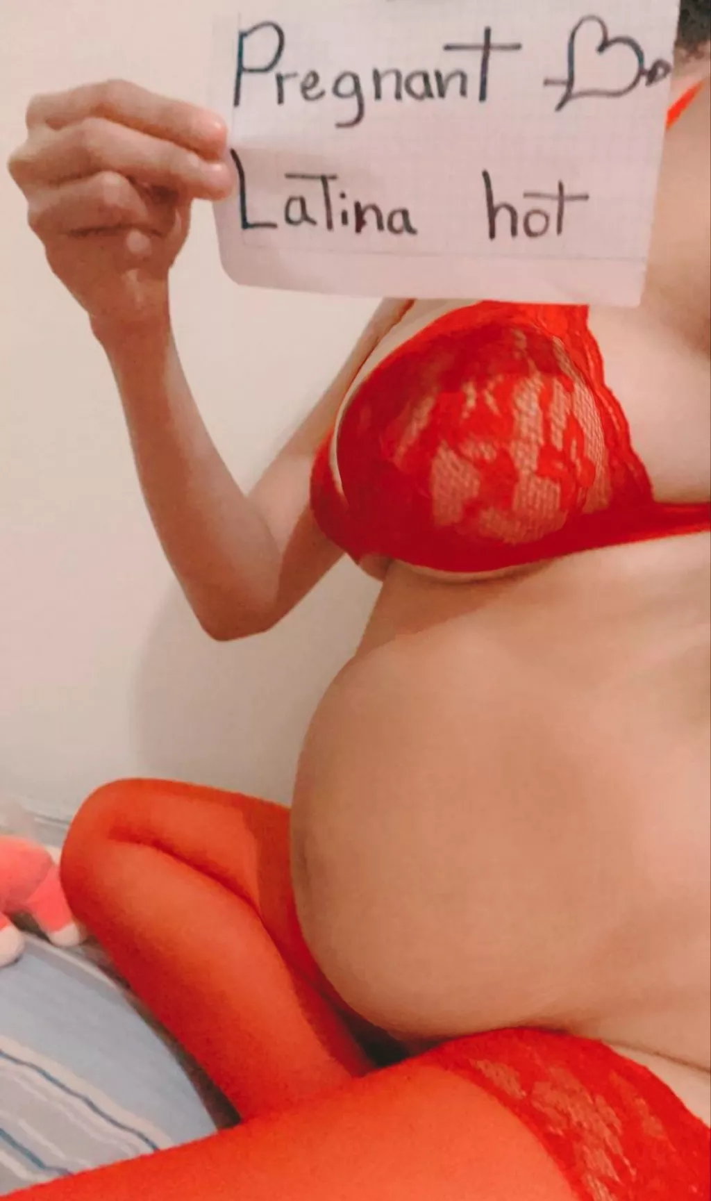 feeling sexy with my nice belly. Write me privately and I'll show you my pregnancy and sexy things ðŸ”¥