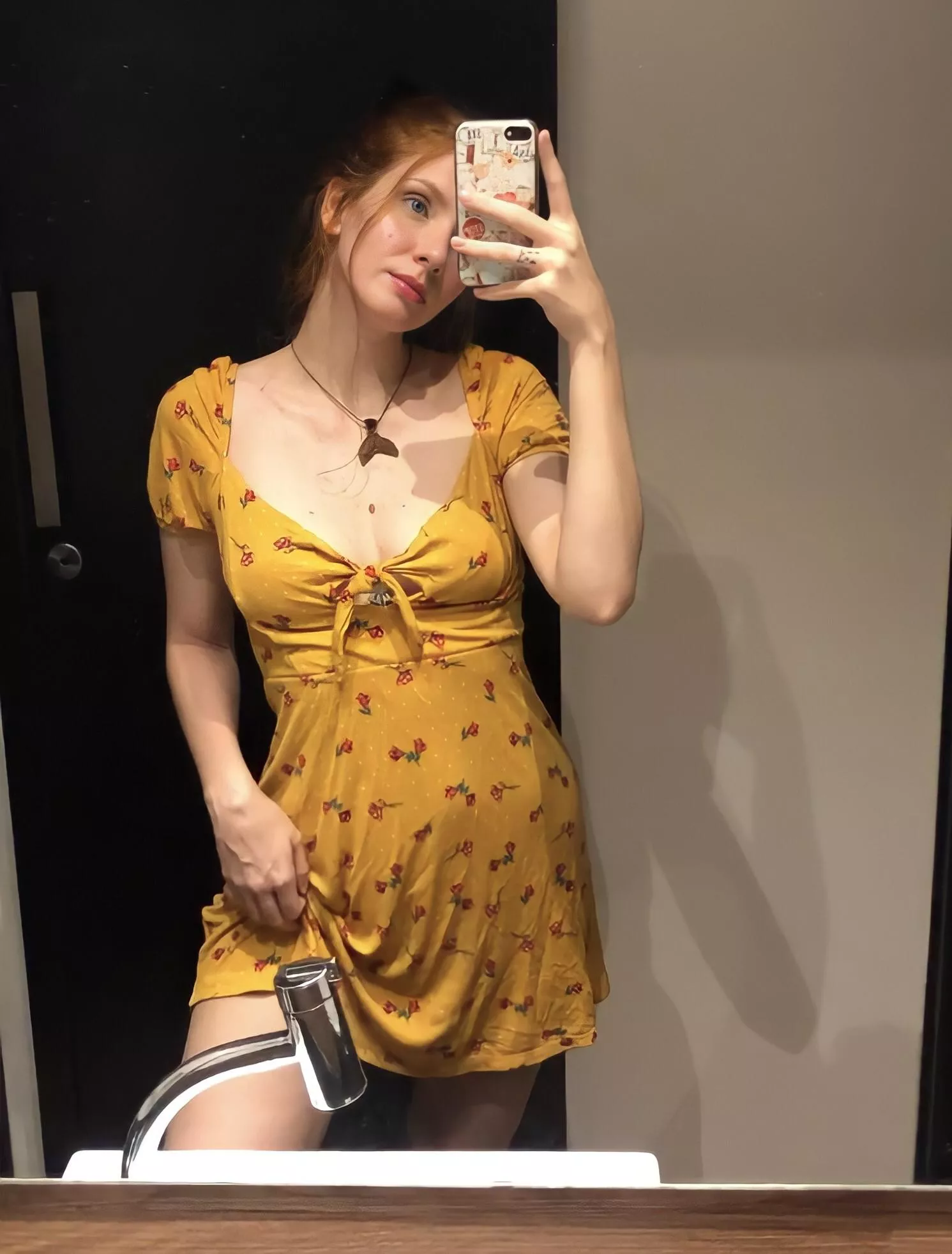 Feeling so innocent in this dress