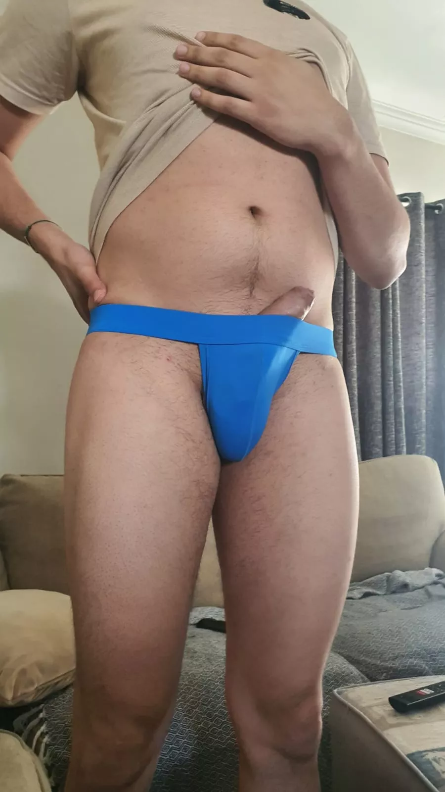 Feels great wearing my jockstrap