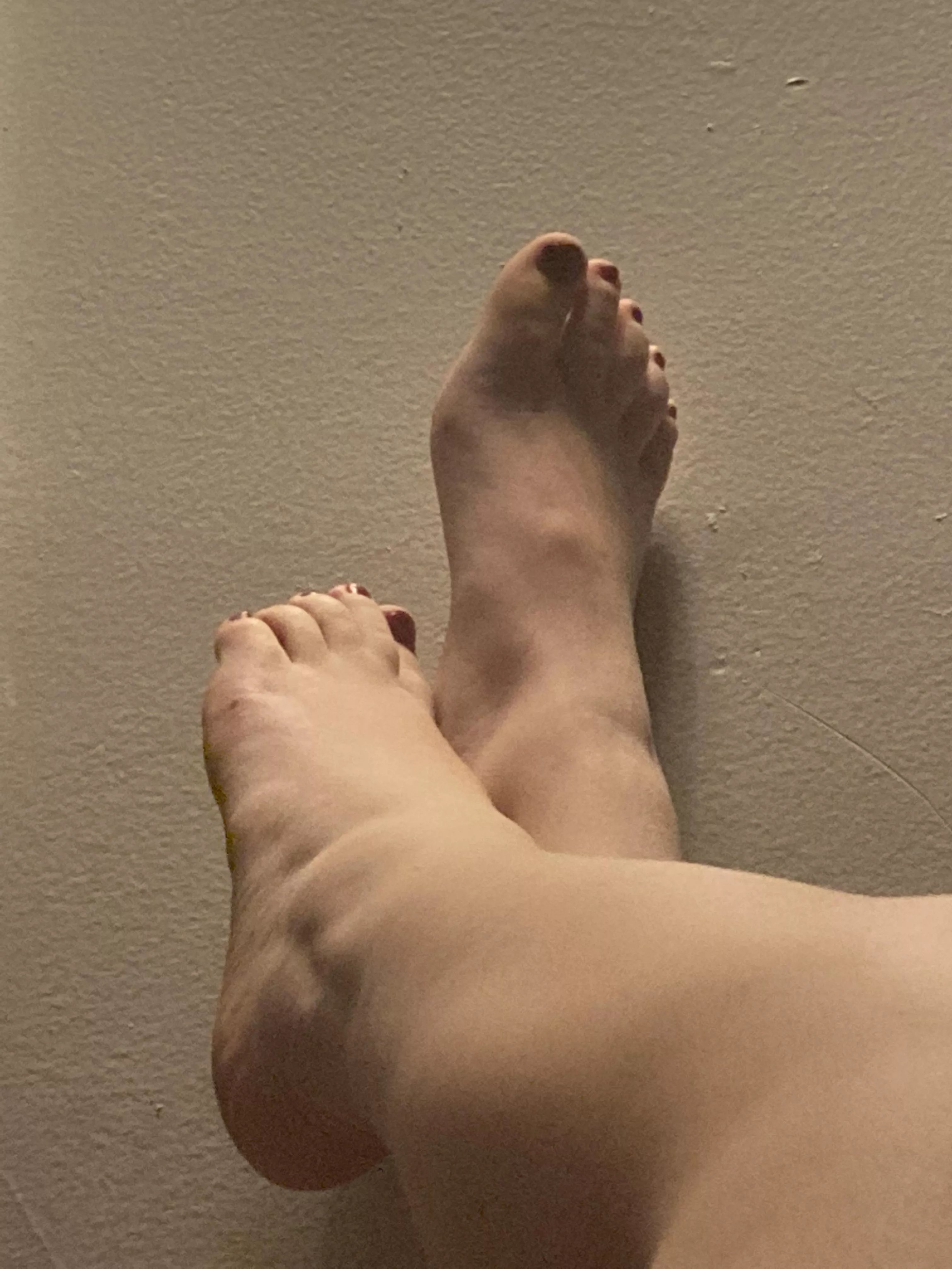 Feet so divine it’s nearly unholy.