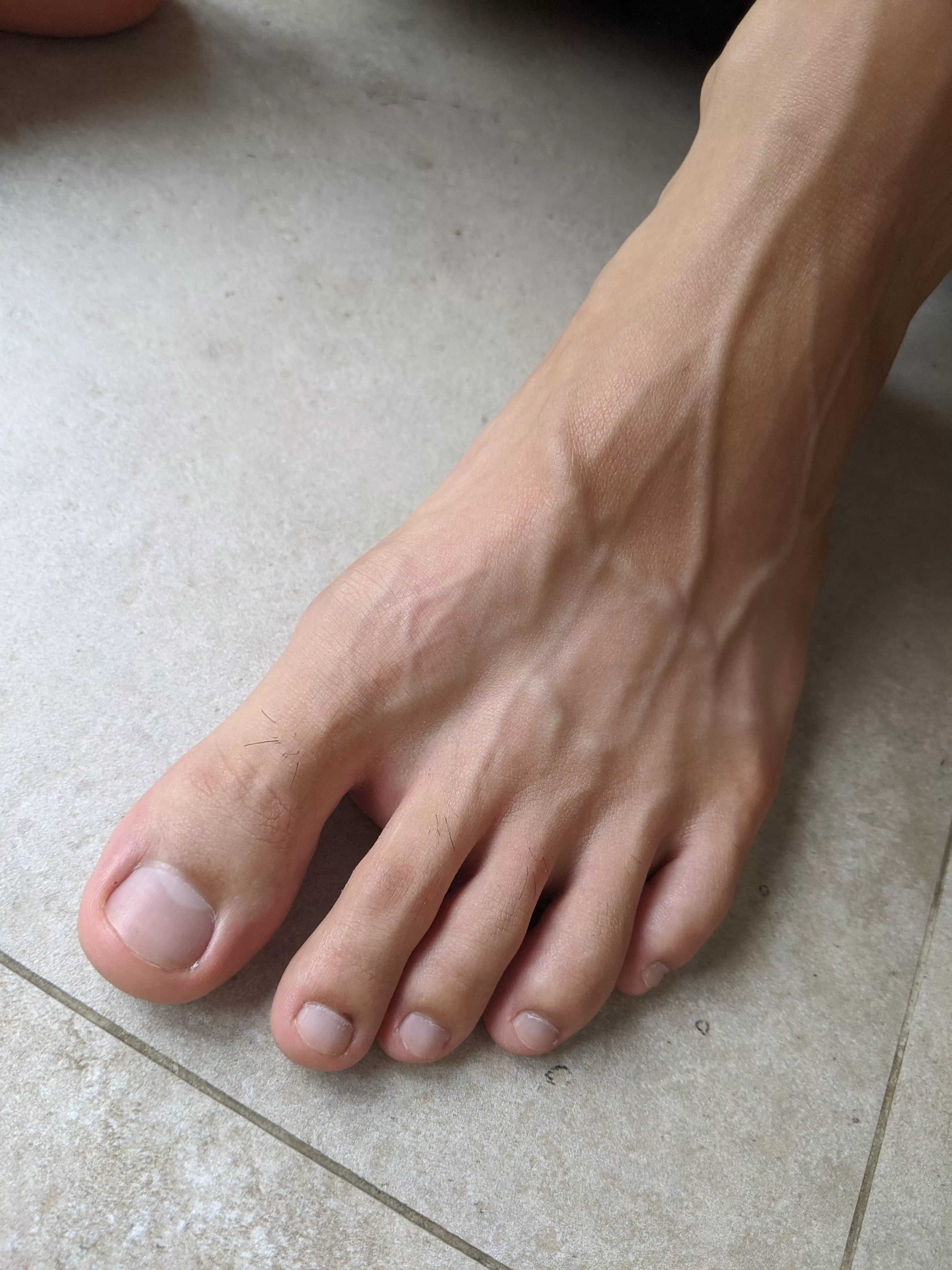 ��??Feet wree xetra veiny this morning