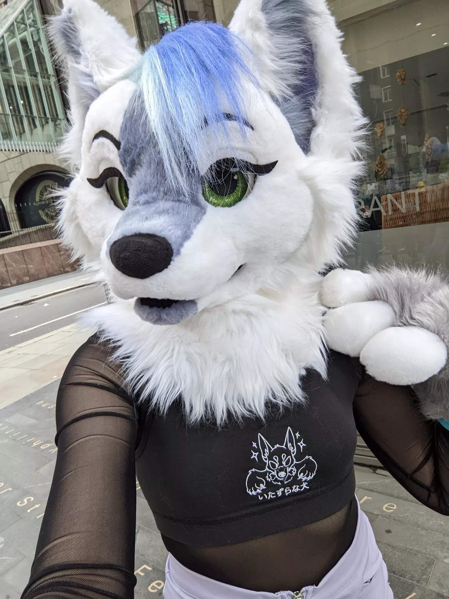 Felt great to be a (somewhat) fluffy cloud after so long, at this weekends Londonfurs!