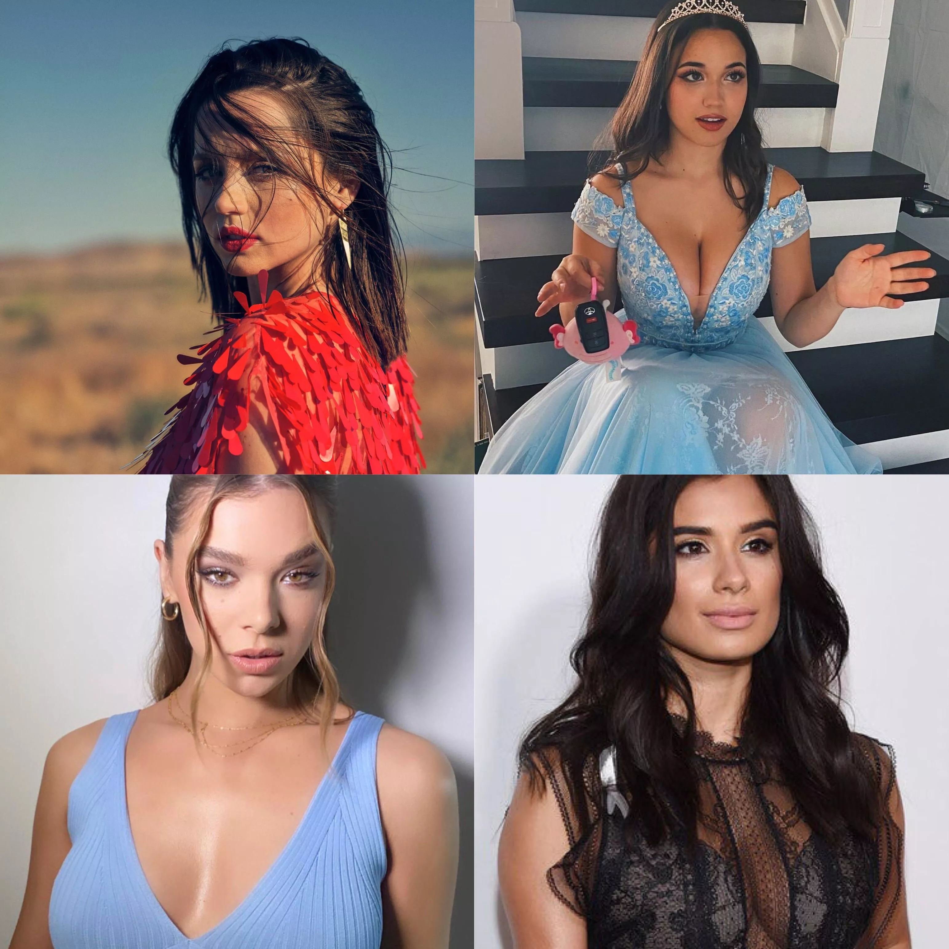 Felt such an intense need to get off for Ana de Armas, Sofia Gomez, Hailee Steinfeld, and/or Dianne Guerrero