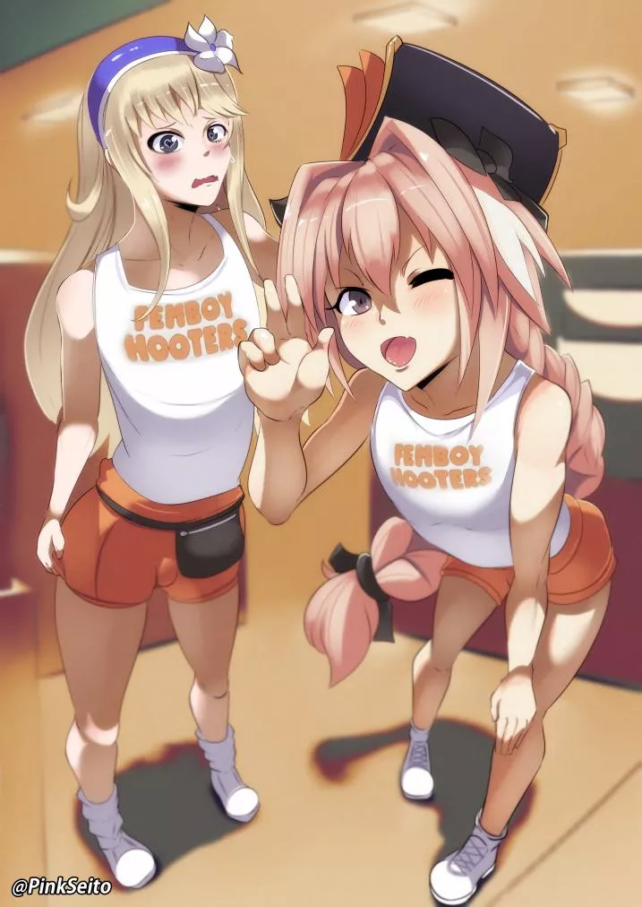 Femboy hooters keeps growing