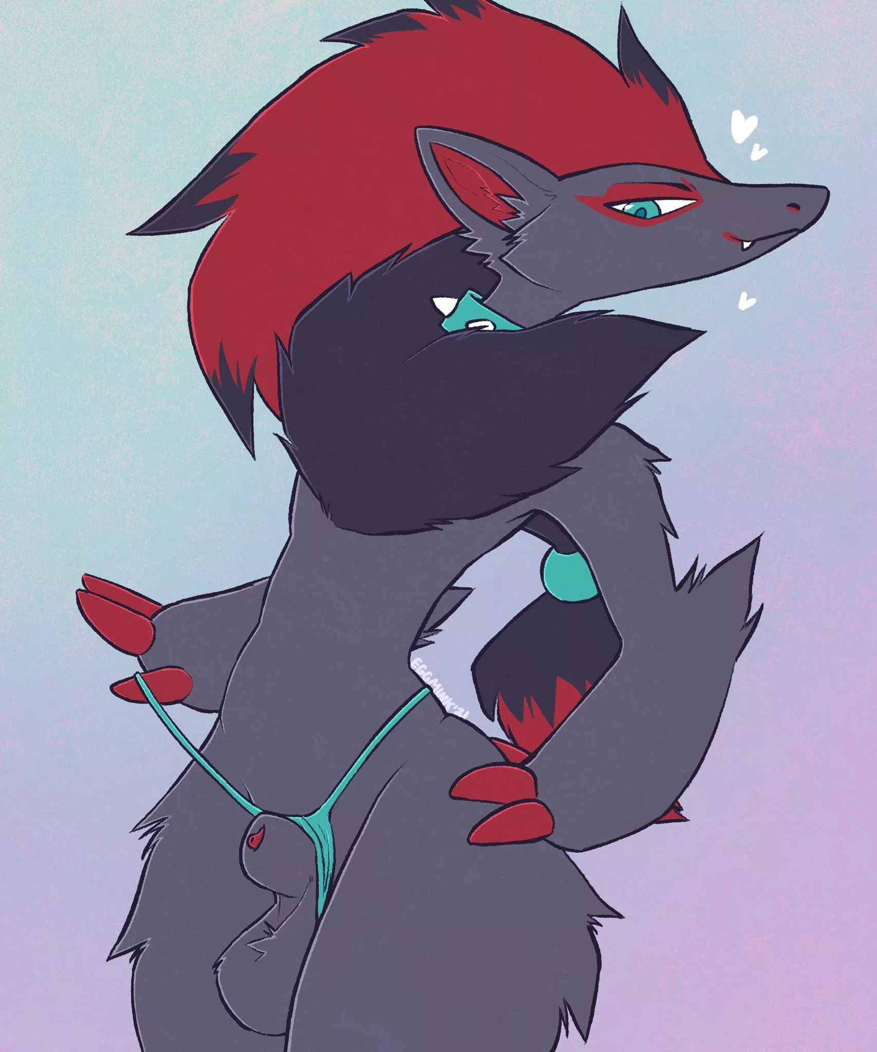 Femboy Zoroark (eggmink)