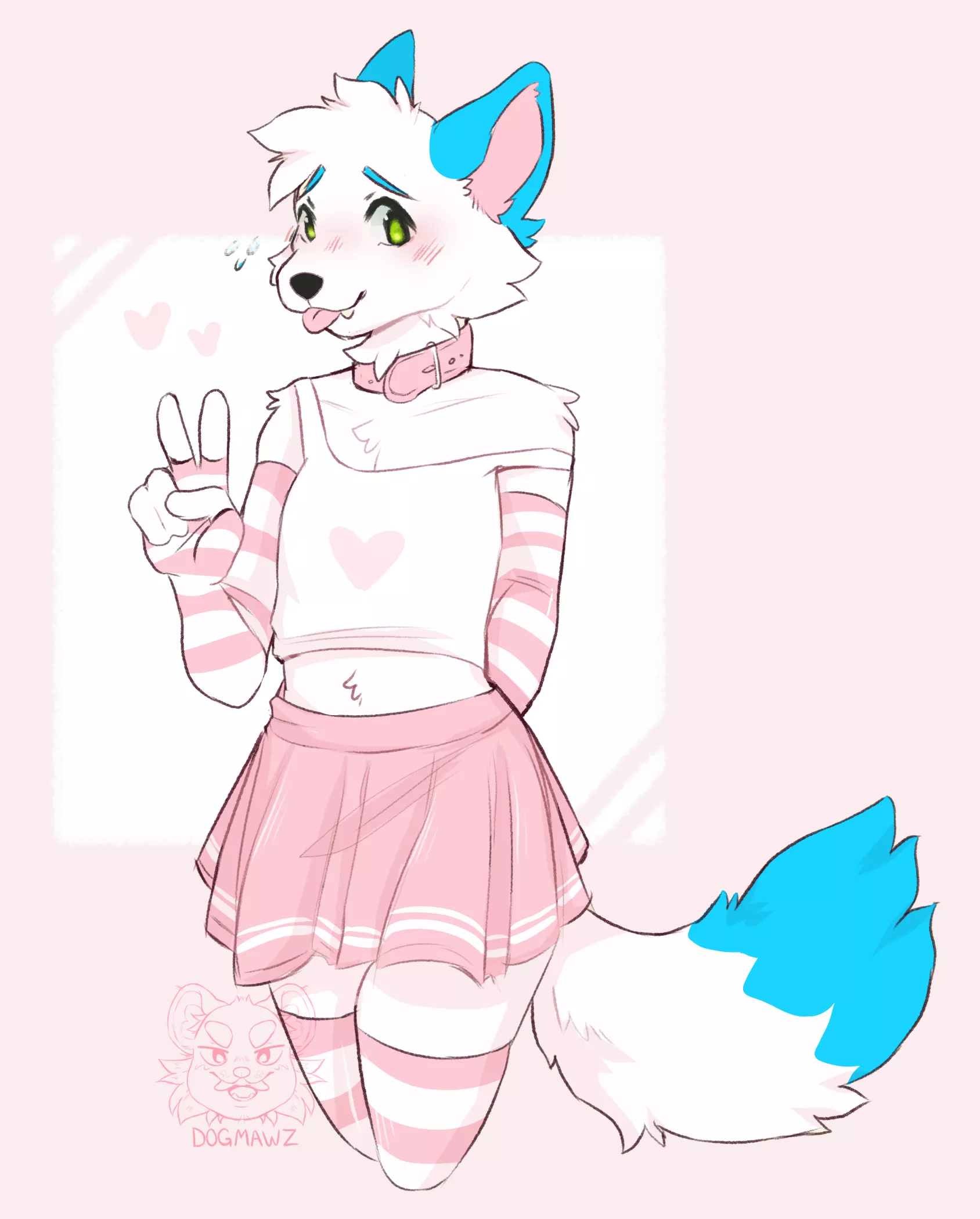 femmy folf! (art by me! @DOGMAWZ on Twitter)