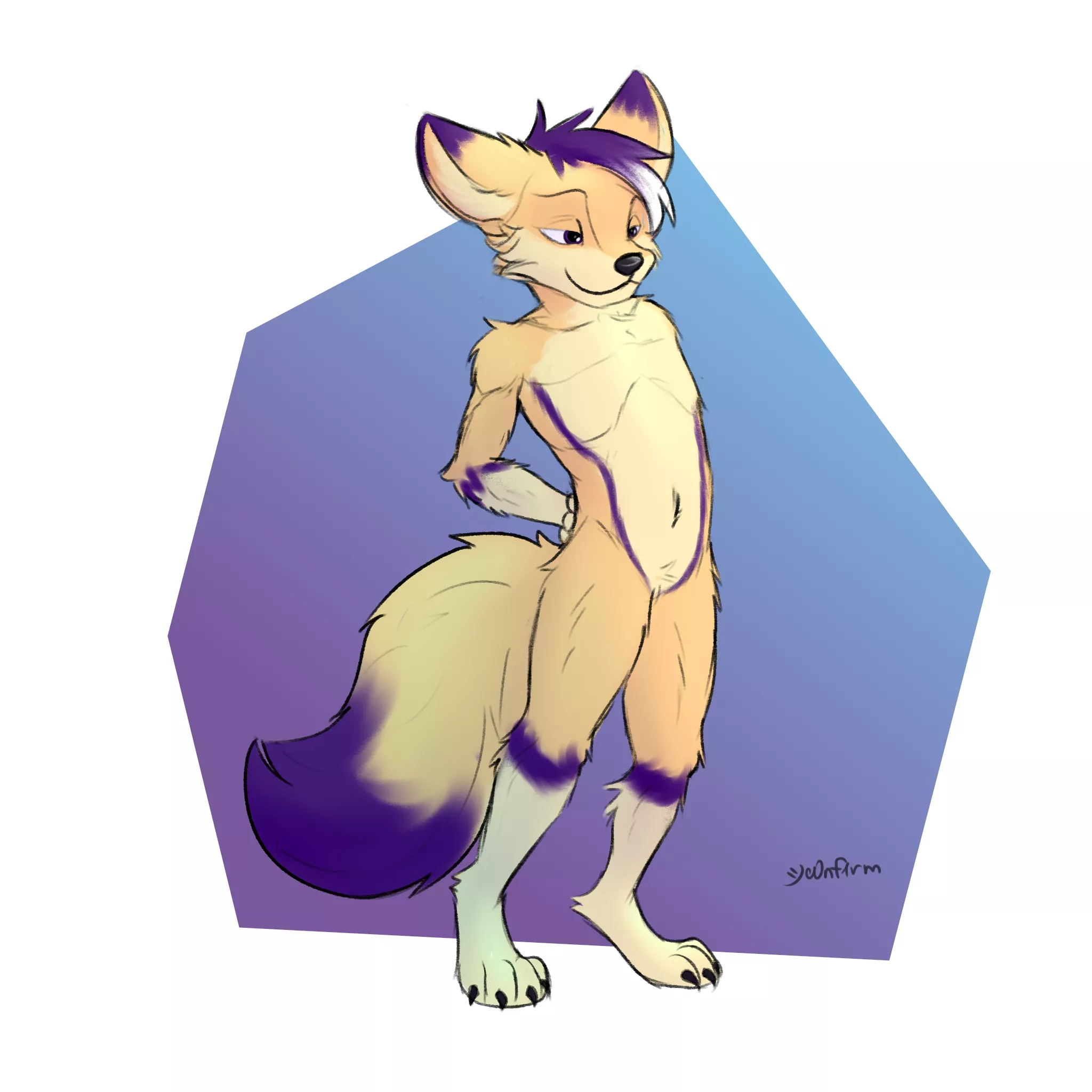 Fennec Fox :3 (by me)