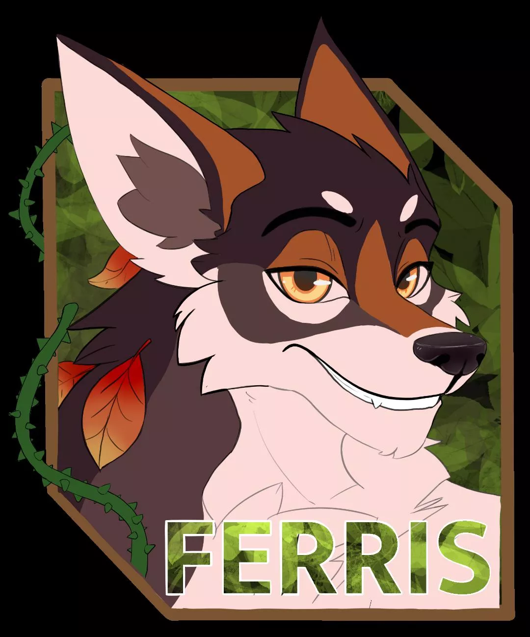 Ferris Badge Commission! - Art by @RemuRawr on Twitter!