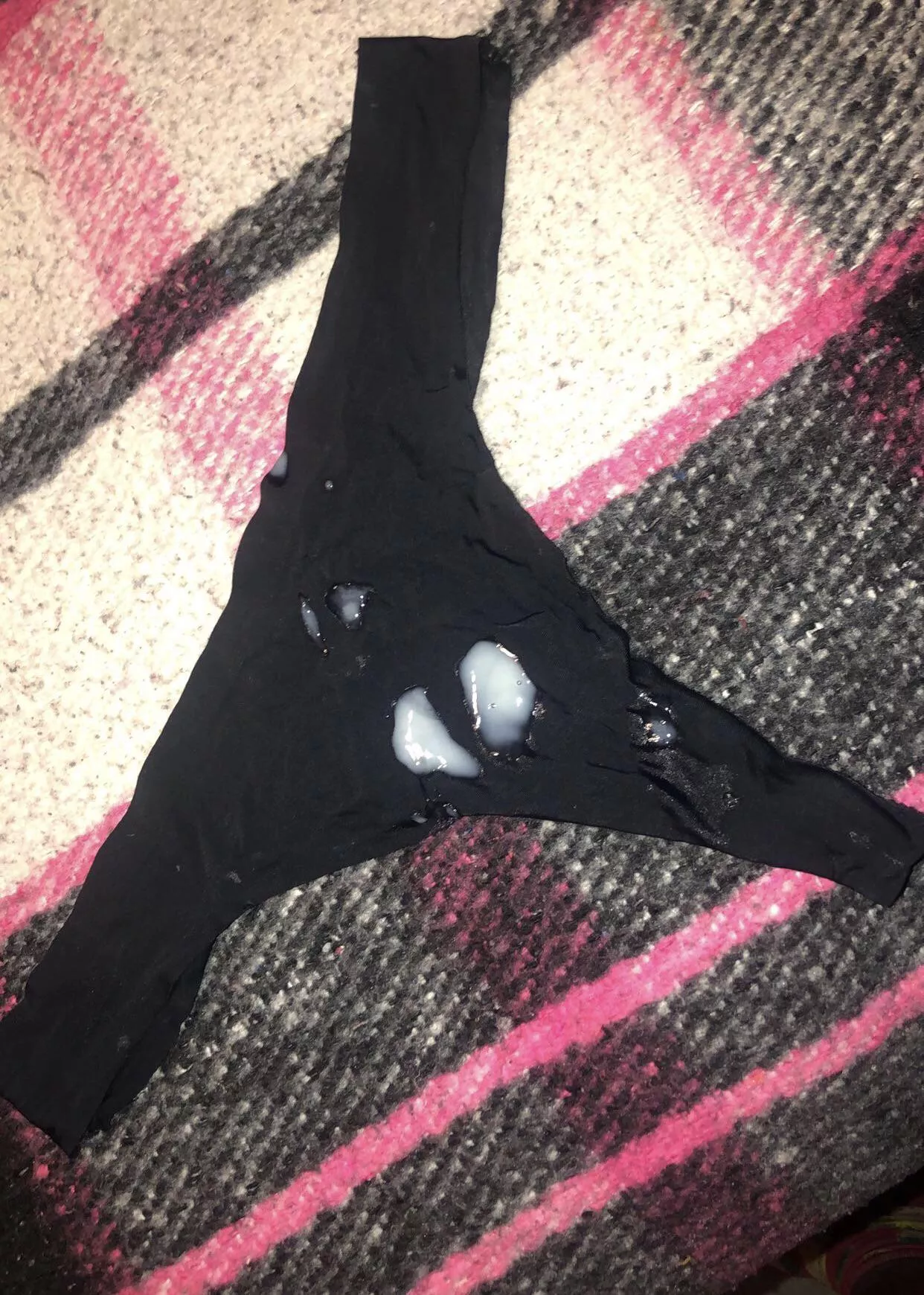 Filled my aunts thong up what else should I do ??