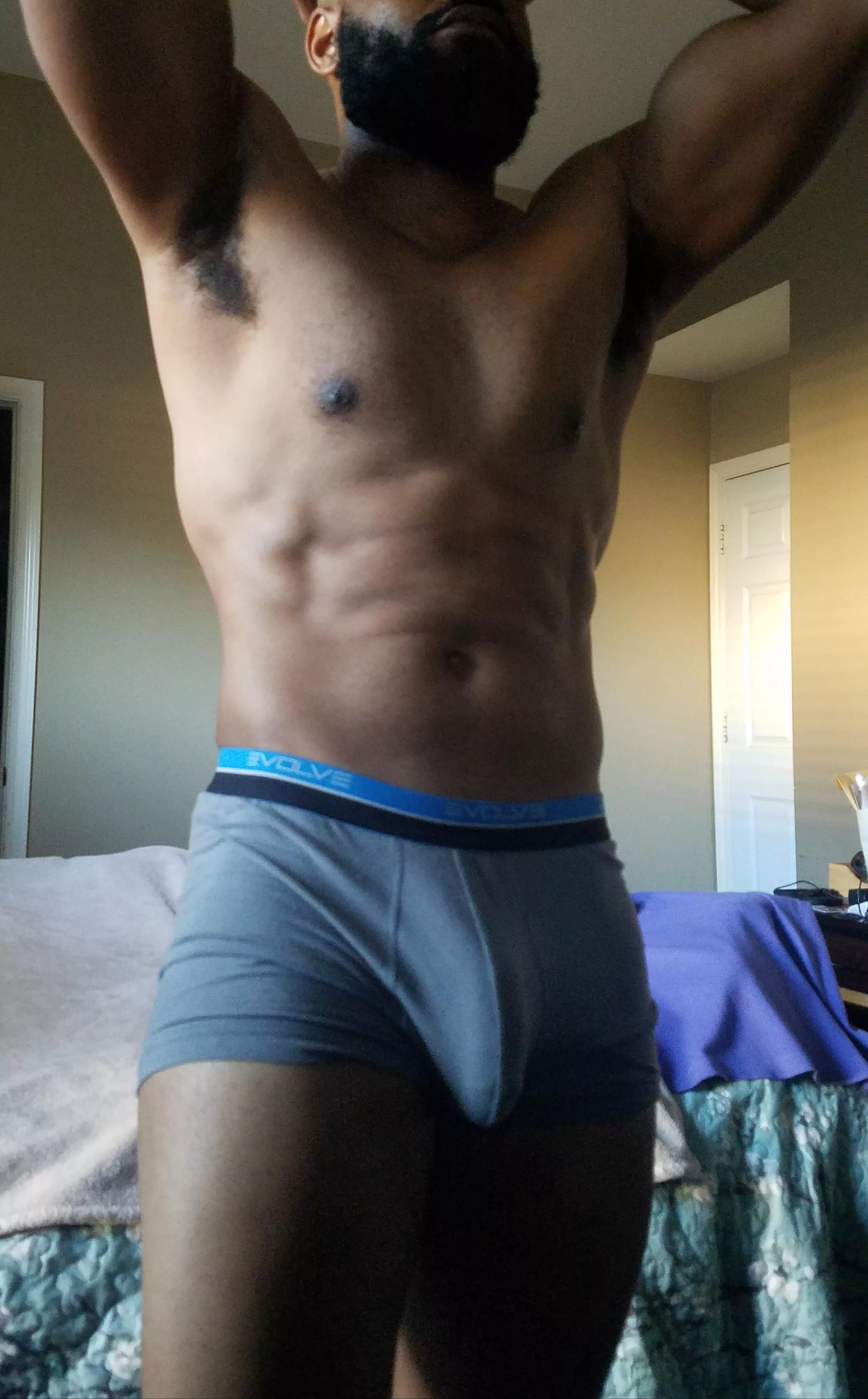 Filling out thsee boxer briefs pretty well 