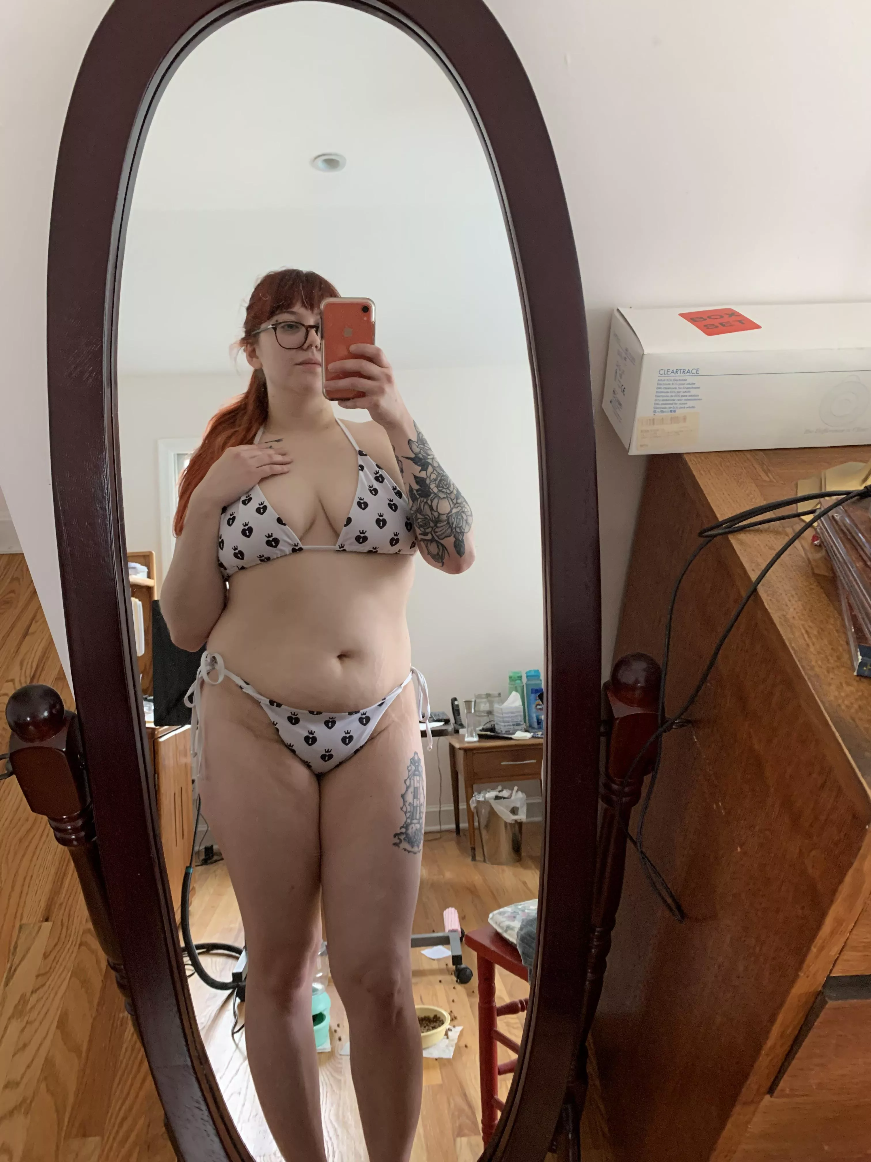 Finally comfortable in a bikini!