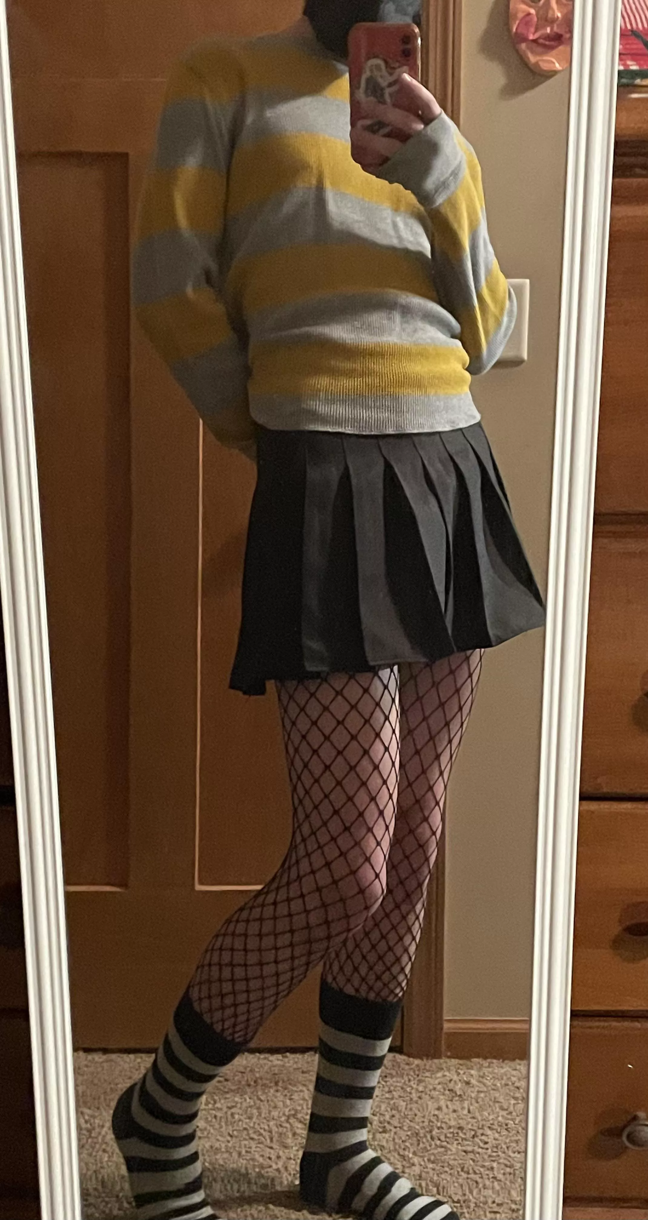 Finally got my hands on a proper skirt! Iâ€™ve never been so happy â˜ºï¸