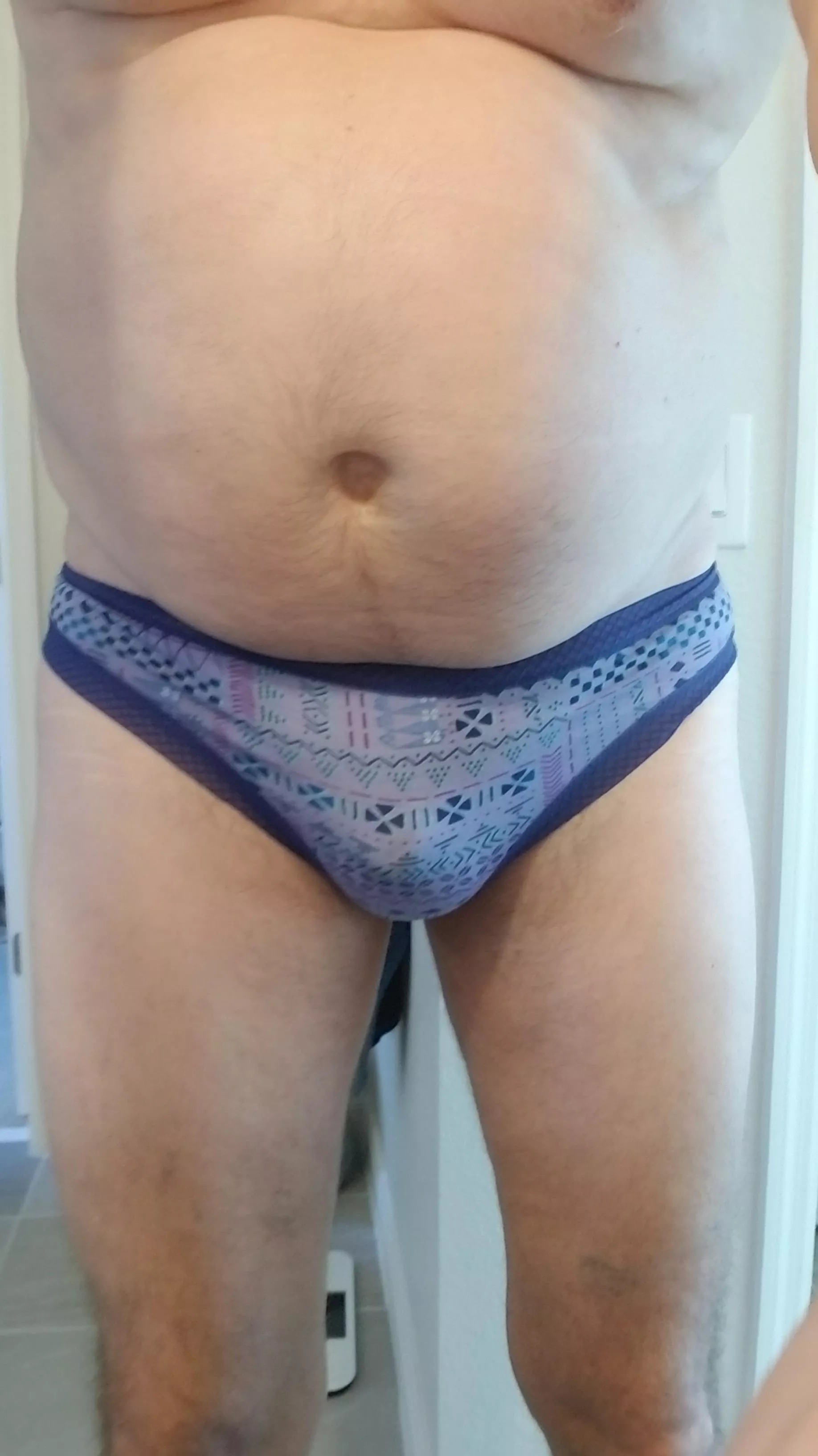 Finally, I get to wear my new thong