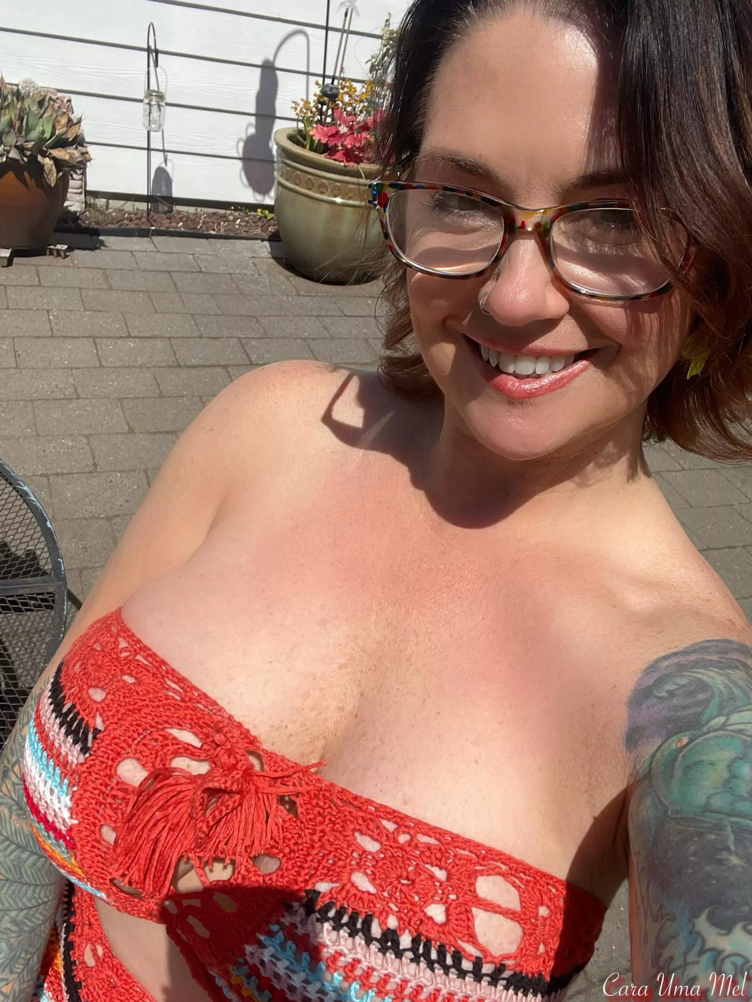 FINALLY, some sunshine to warm my exposed skin…