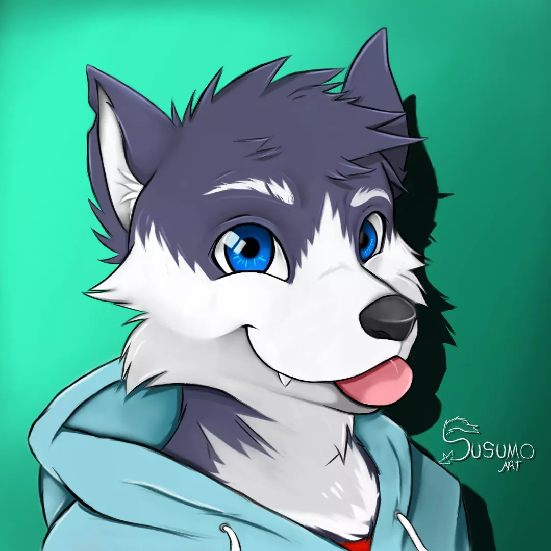 finished artðŸ¤© I'm going on commission promotion with two arts for 70$ of furry profile like this ðŸ¤© with the features you want!!! guarantee your cute, cool furry... (Â´âŠ™Ï‰âŠ™`)ï¼