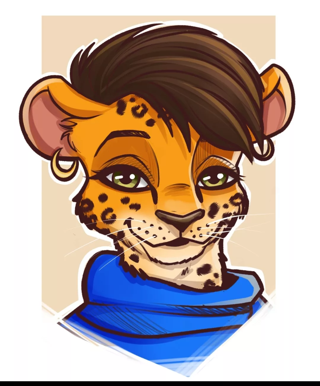 Finished headshot commission, what do you think? [Commissions are open ]