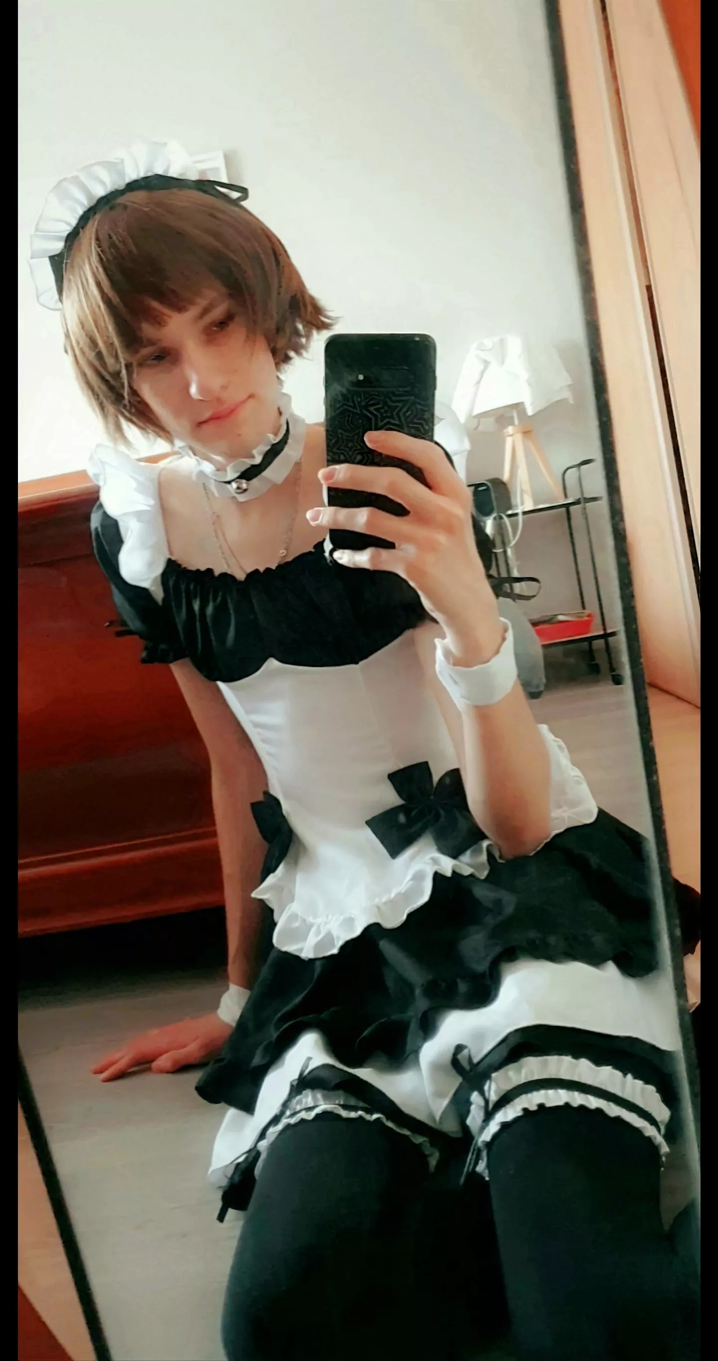 Finnaly got my maid outfit ðŸ¥°