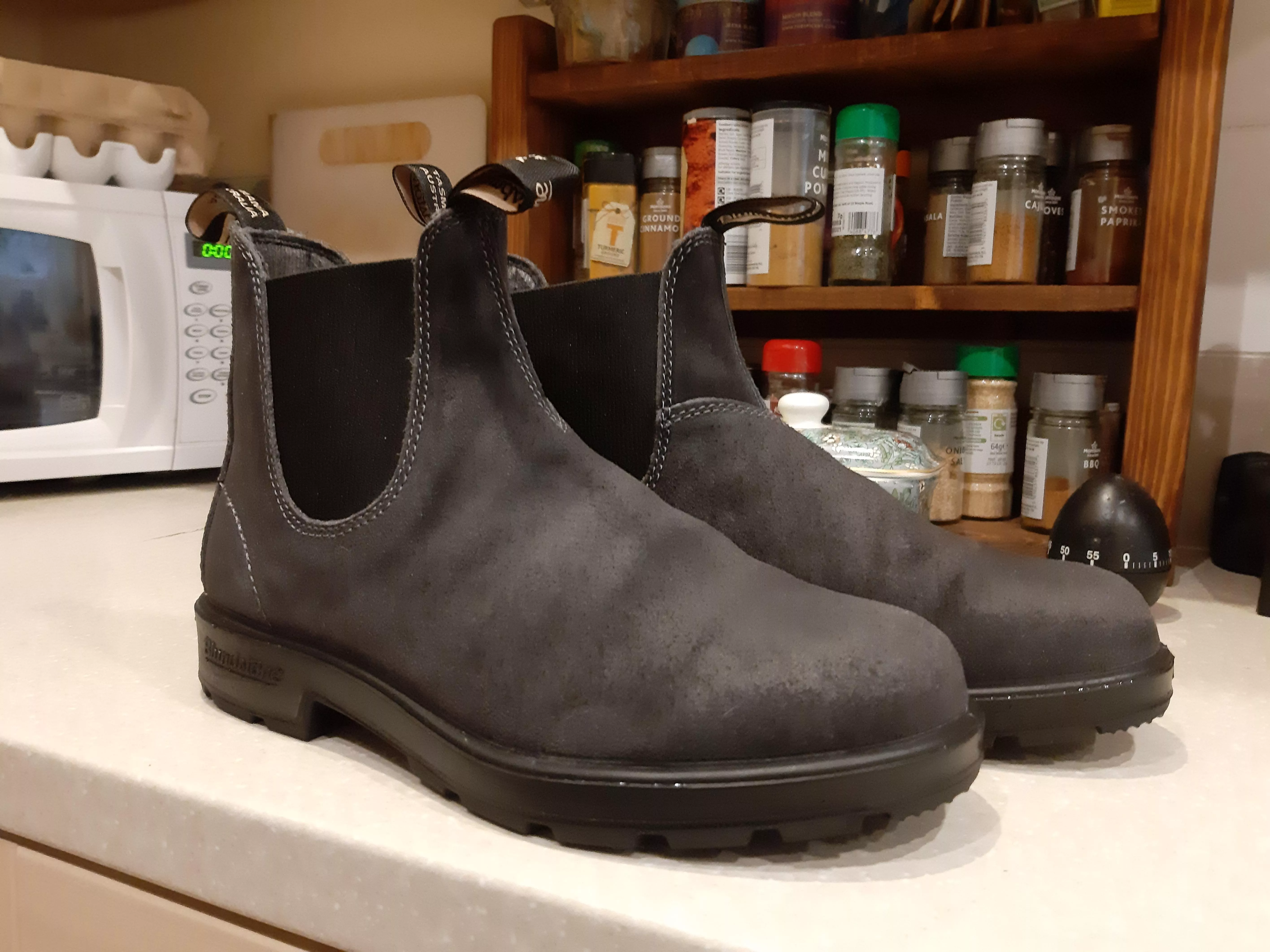 First impression of Blundstone - Very Good! Super comfortable.