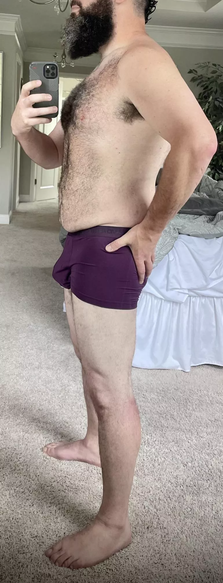 First pair of purple undies