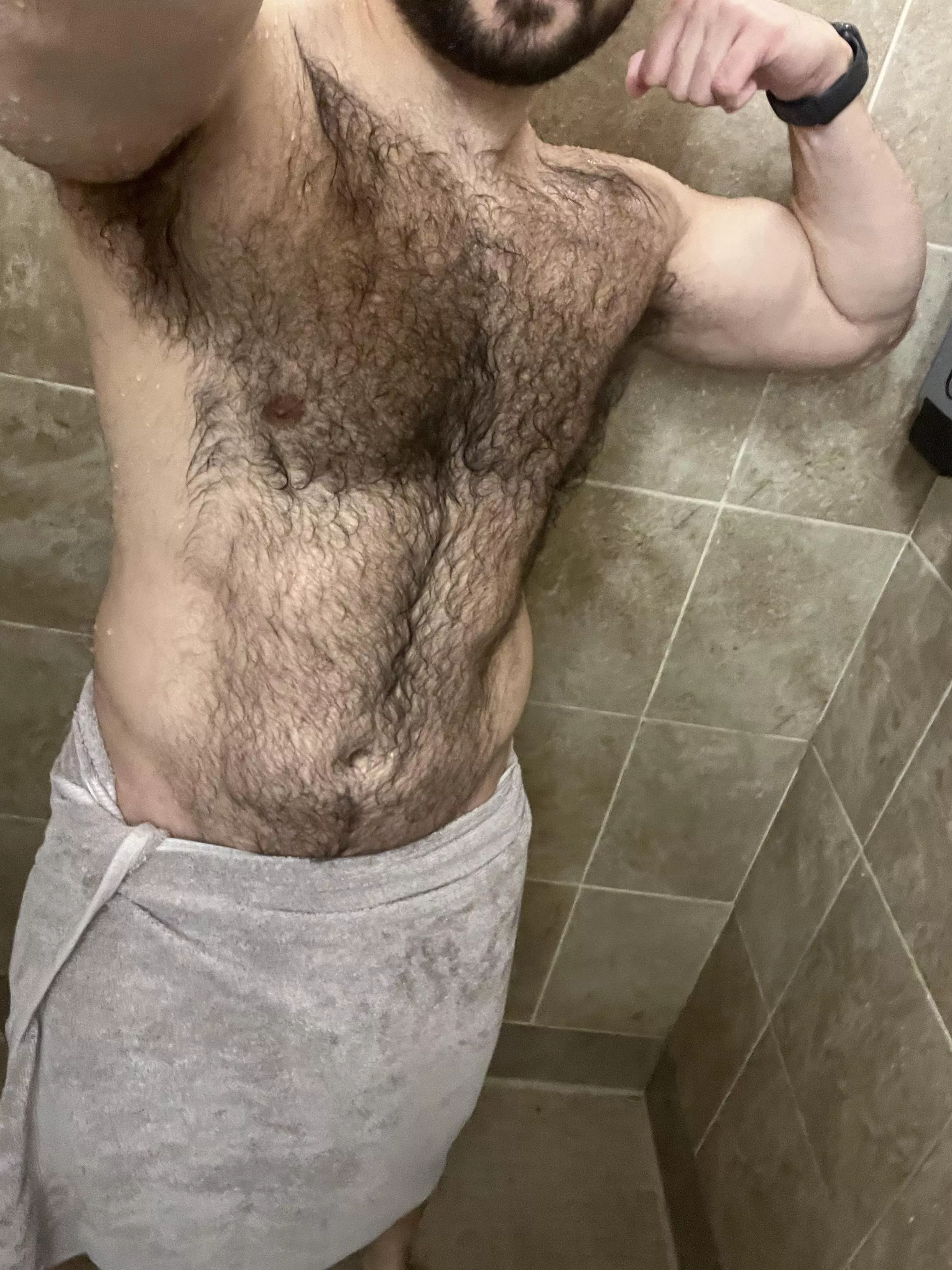 First Psot as a Hairy Beefcake. What do you think??