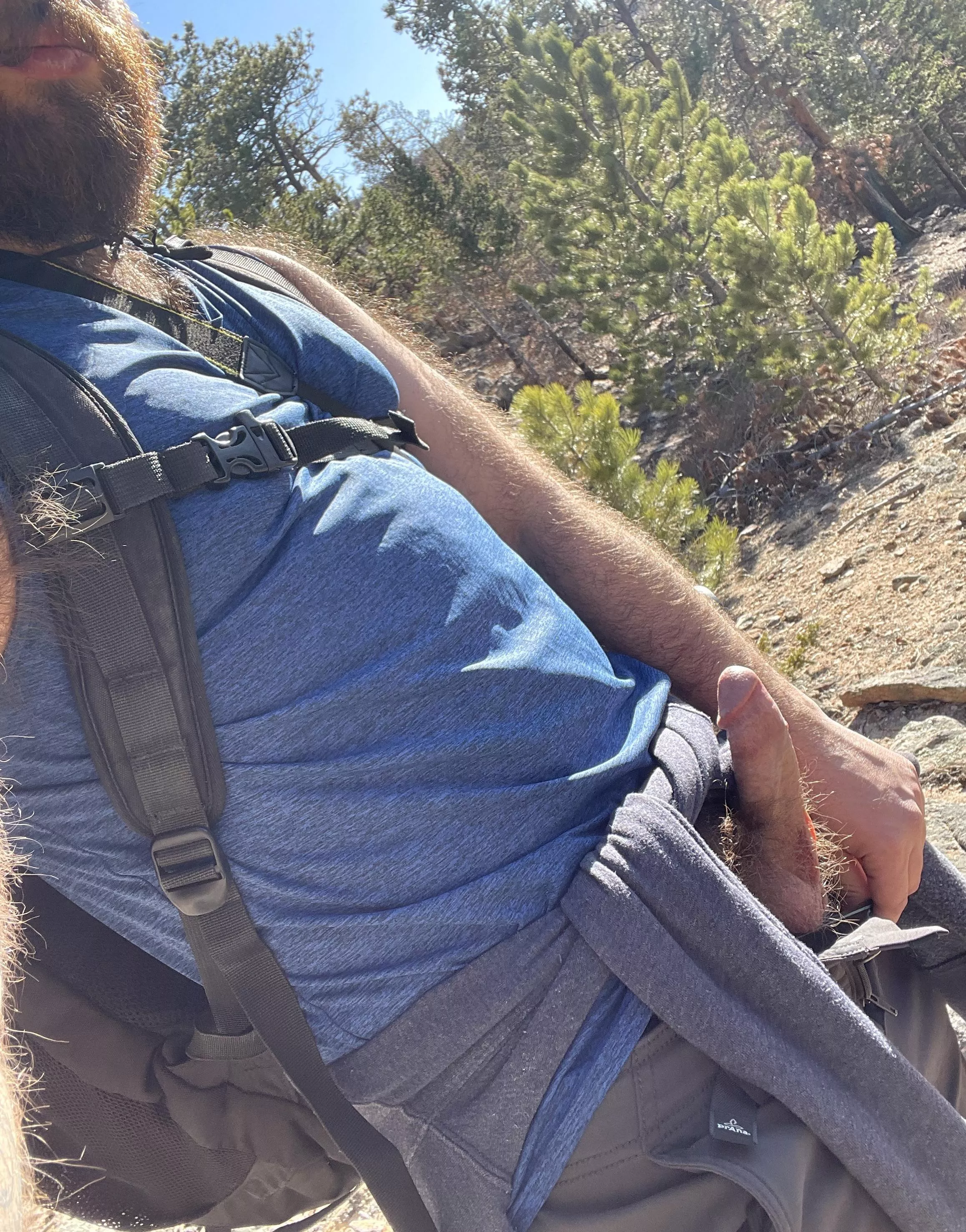 First time doing this, told my hiking partner Iâ€™d be right back