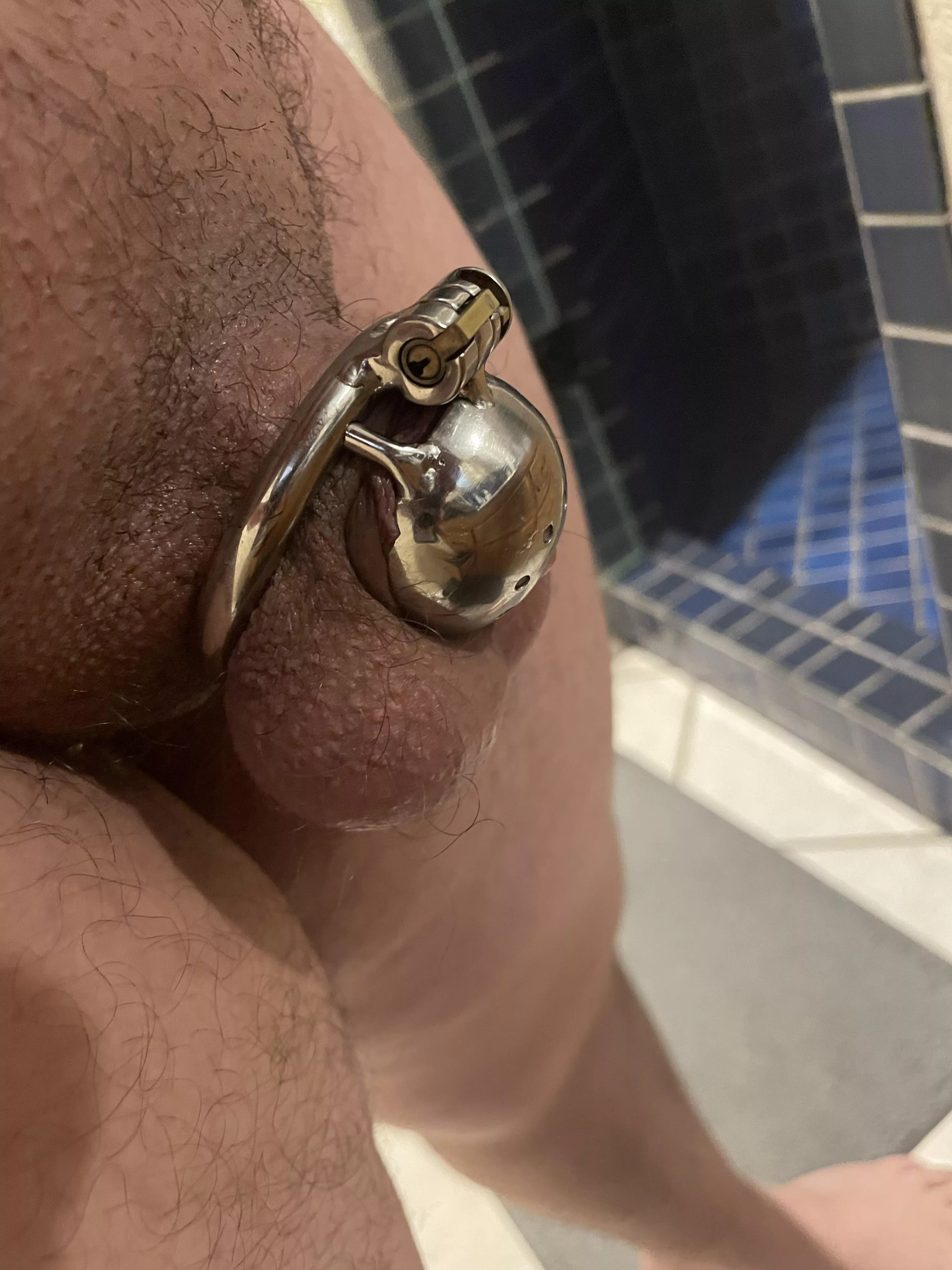 First time in chastity. How long should I go?