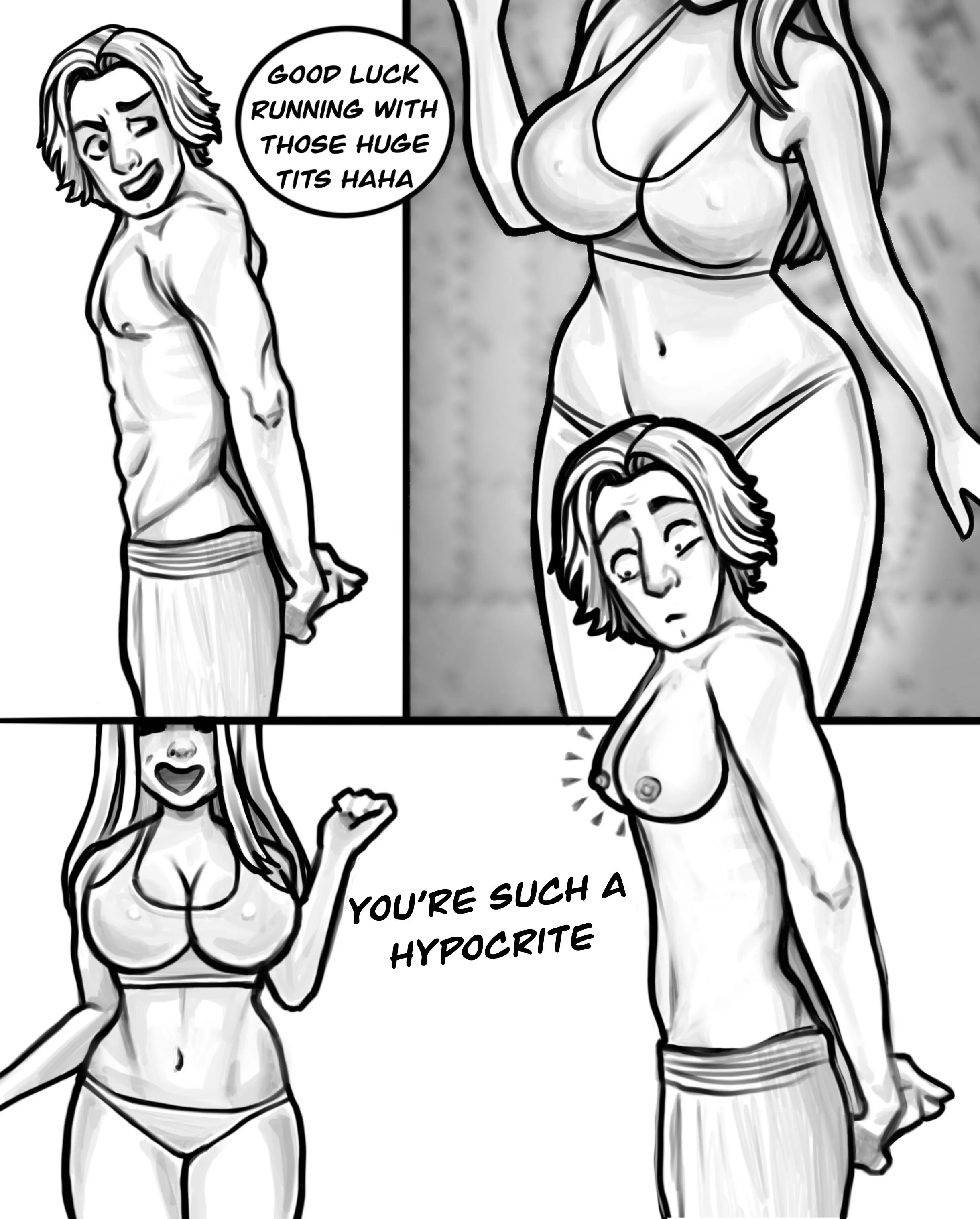 First transformation comic! Should I add onto it?