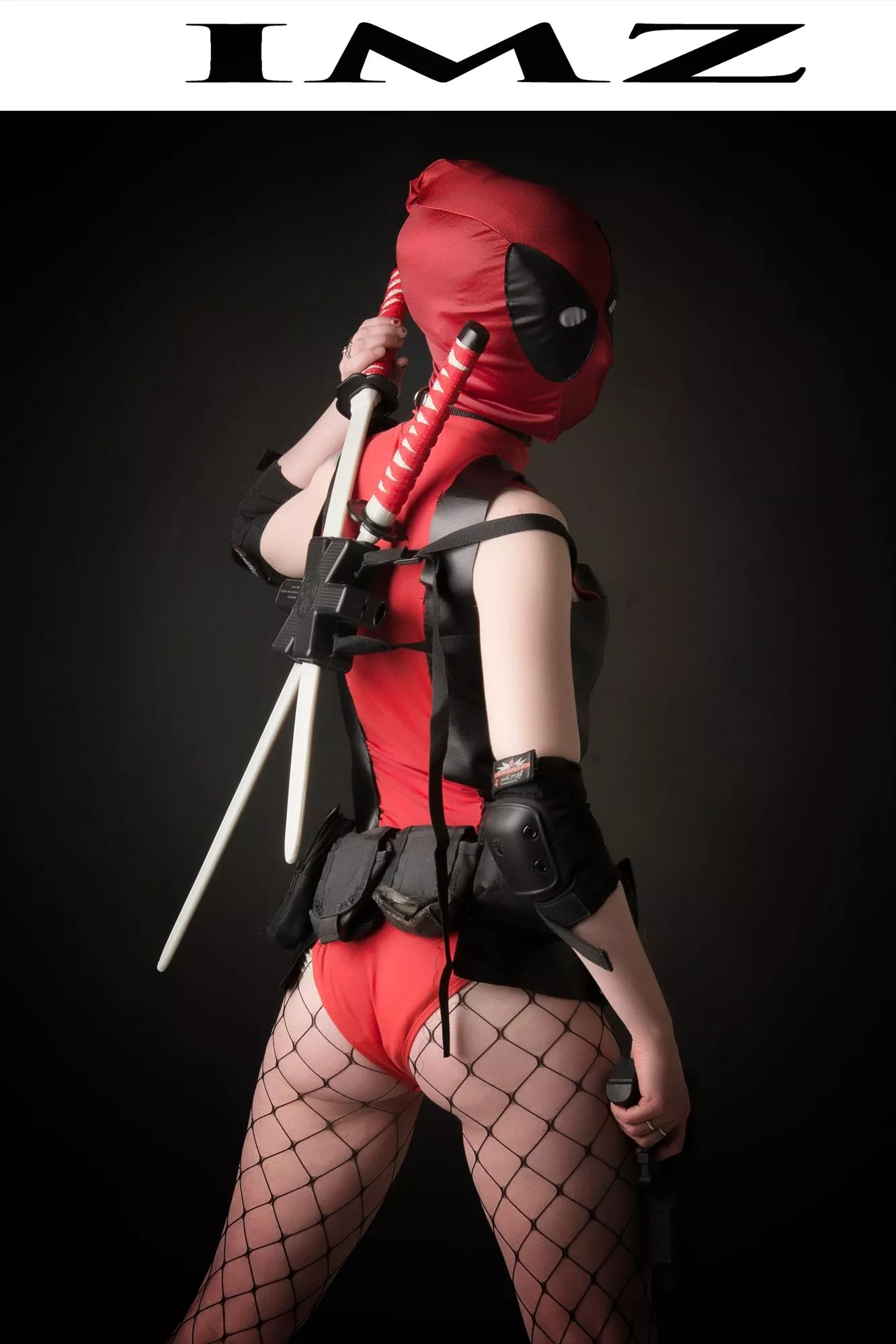 fishnet lady deadpool butt?