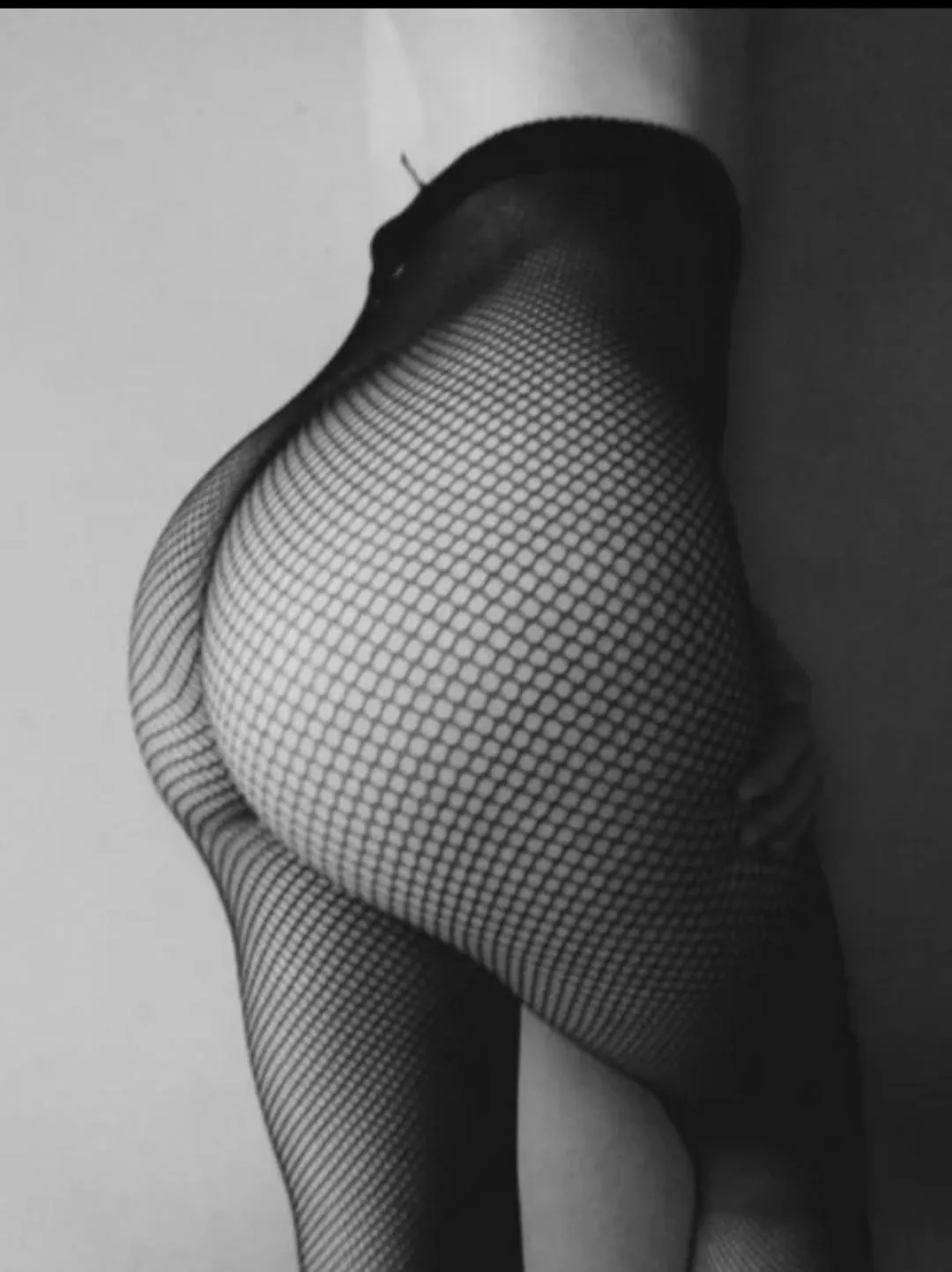 Fishnets aesthetic photo of my ass for you guys ðŸ˜‰