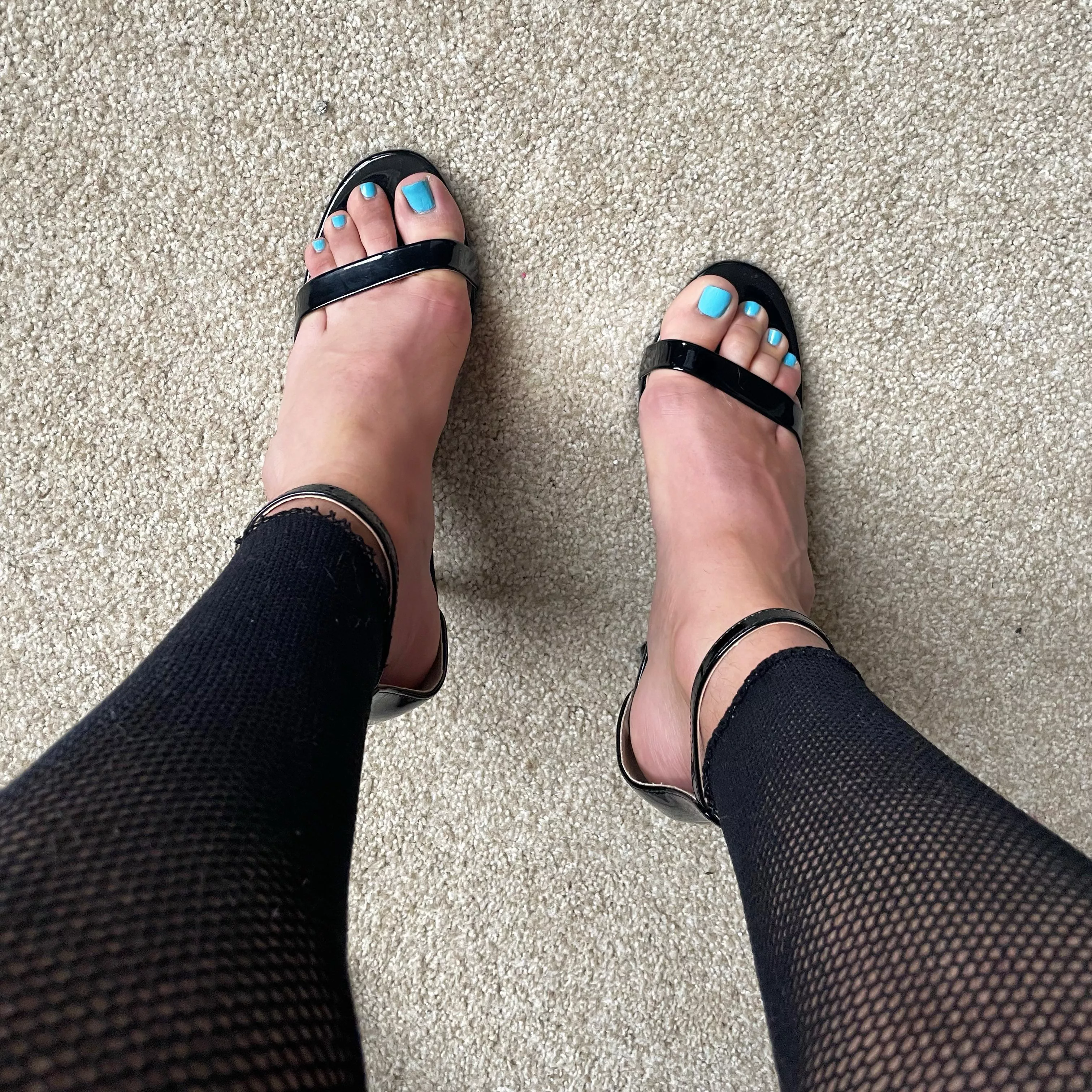 Fishnets and heels 👠