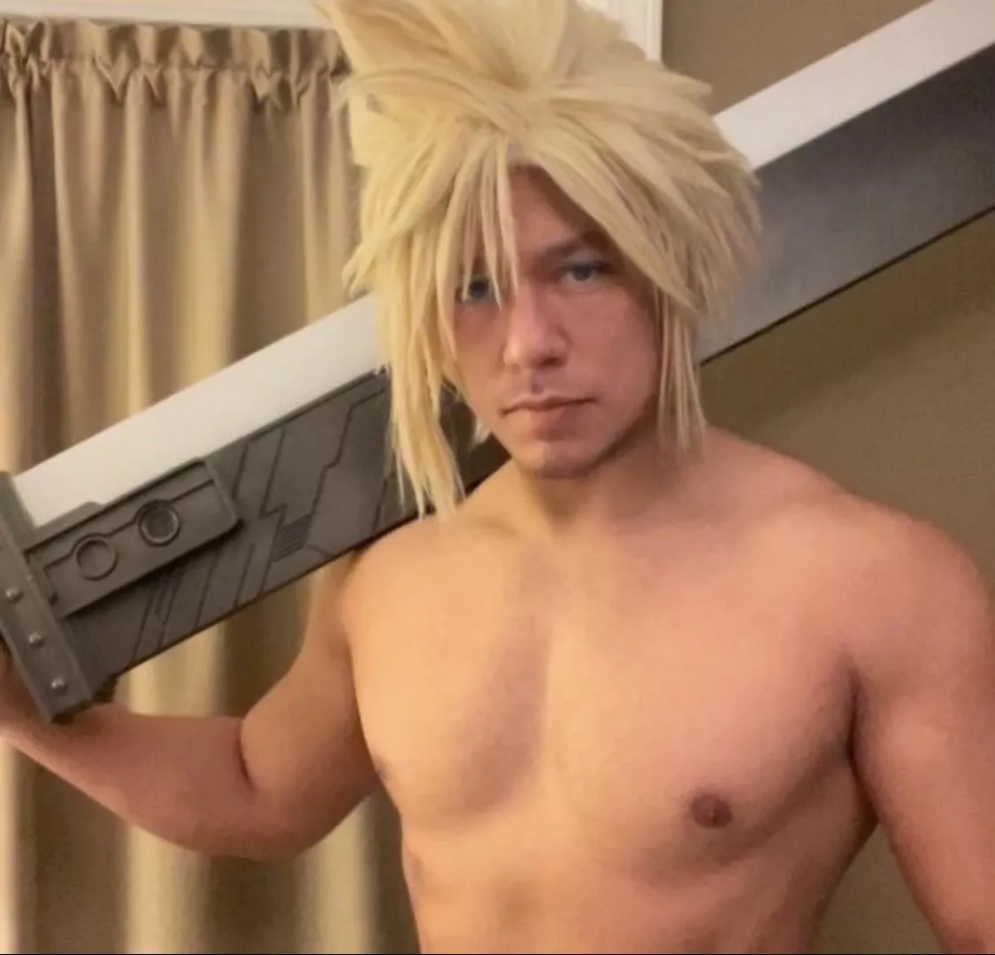 Flashback to my Cloud cosplay!