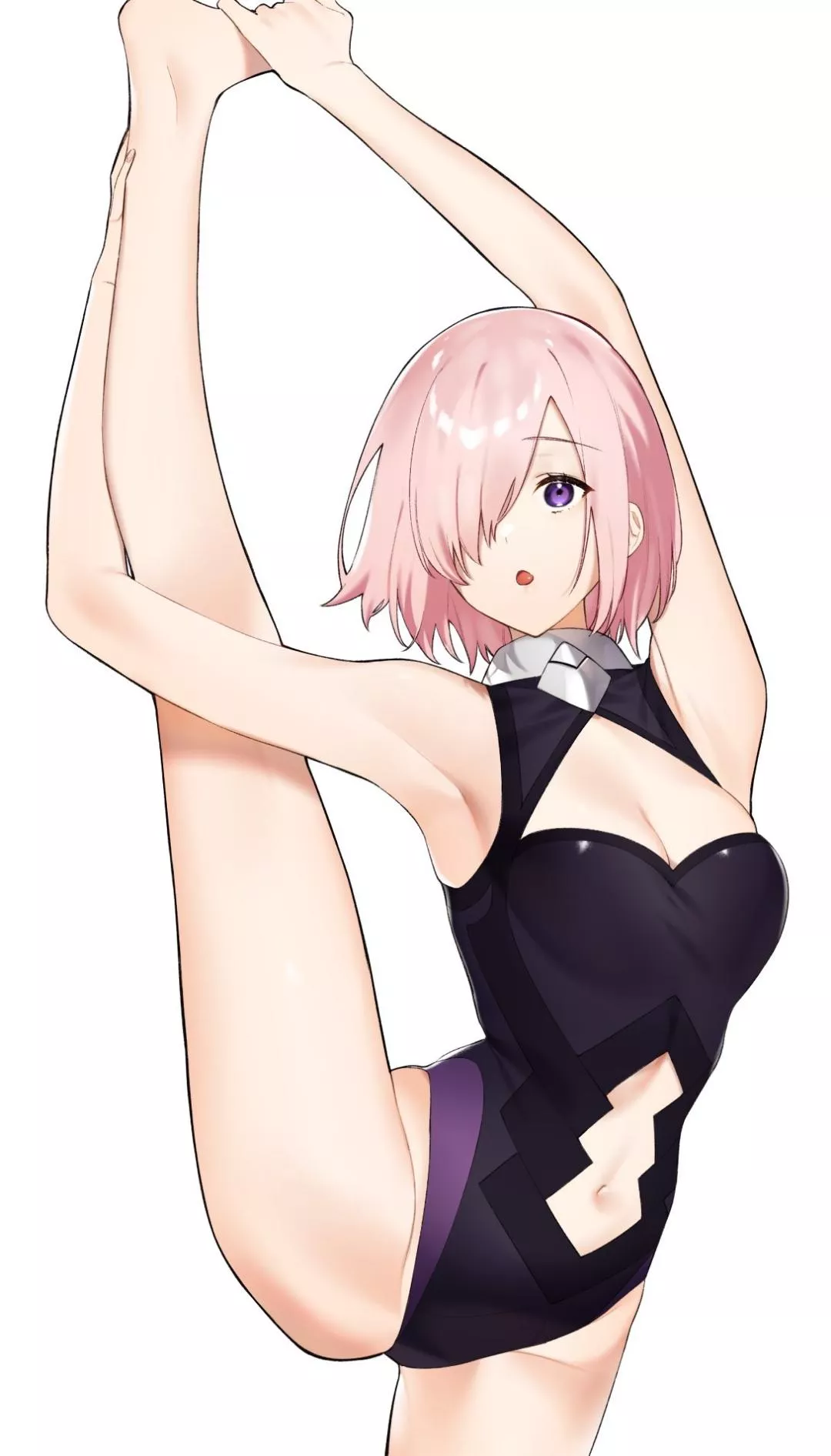 Flexible short haired waifu