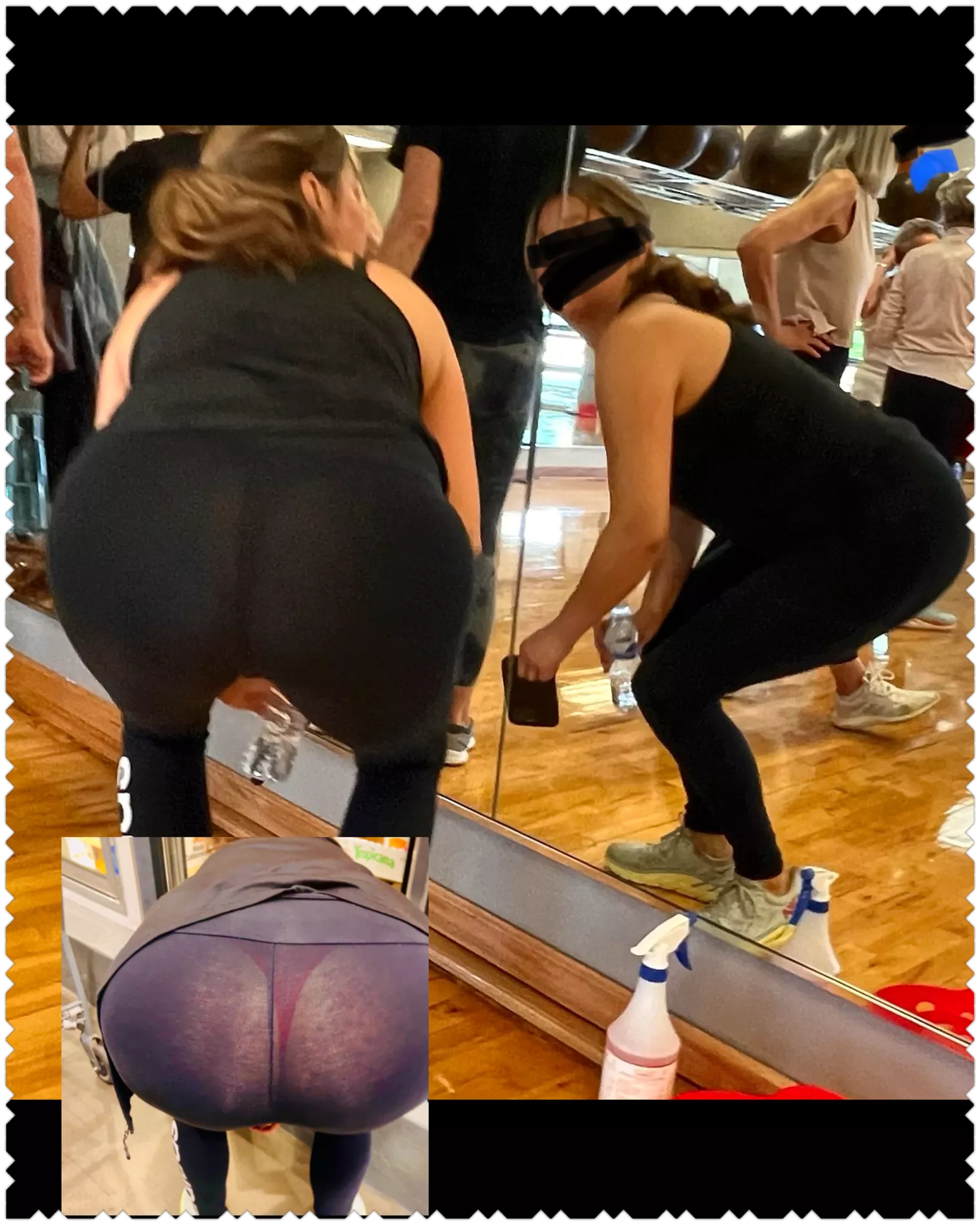 [F][OC] for my doubters, yes, I wear my see through yoga pants to the gymâ€¦and to the store ðŸ˜€