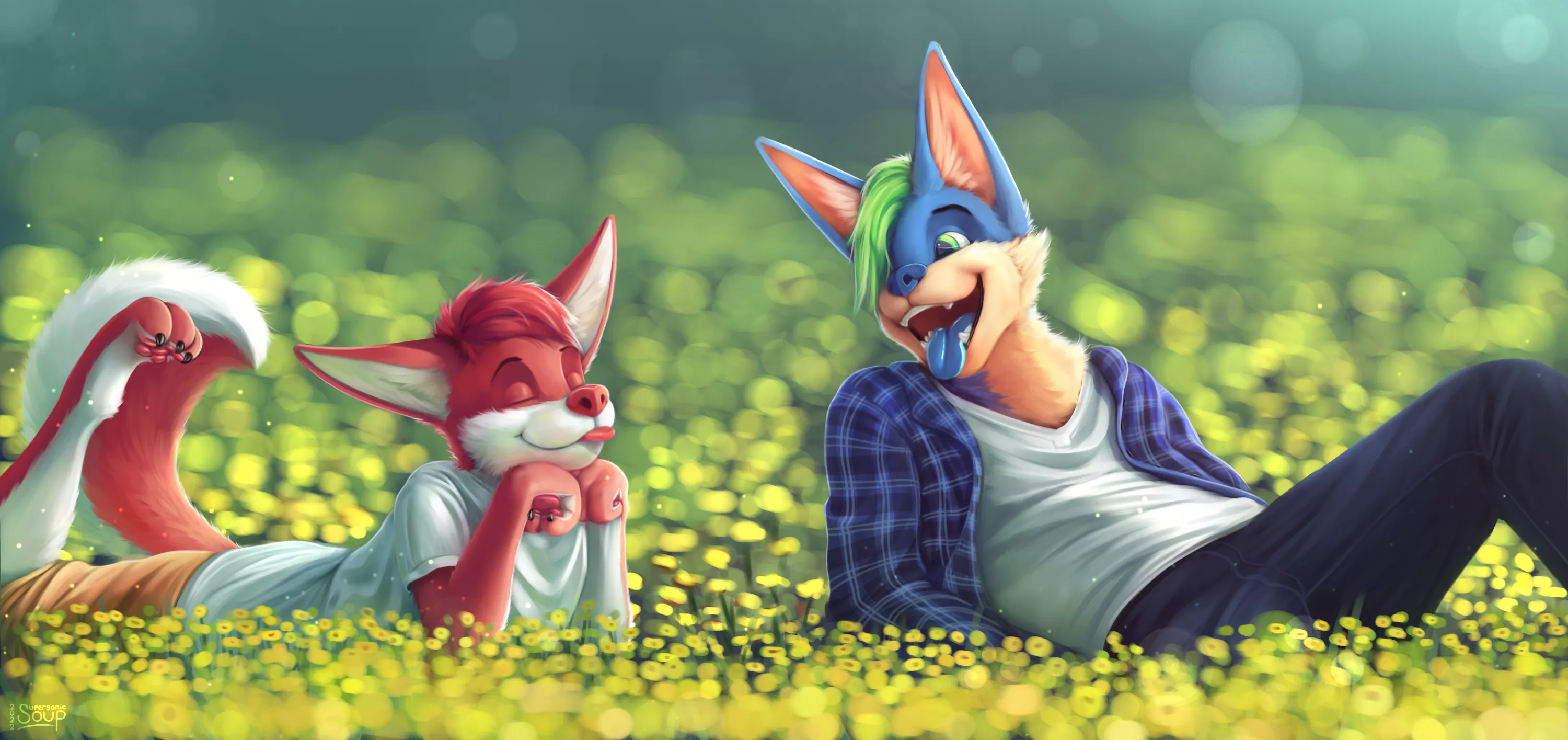 For a couple of hours, on a beautiful day ðŸŒ» (By me, @SupersonicSoup!)