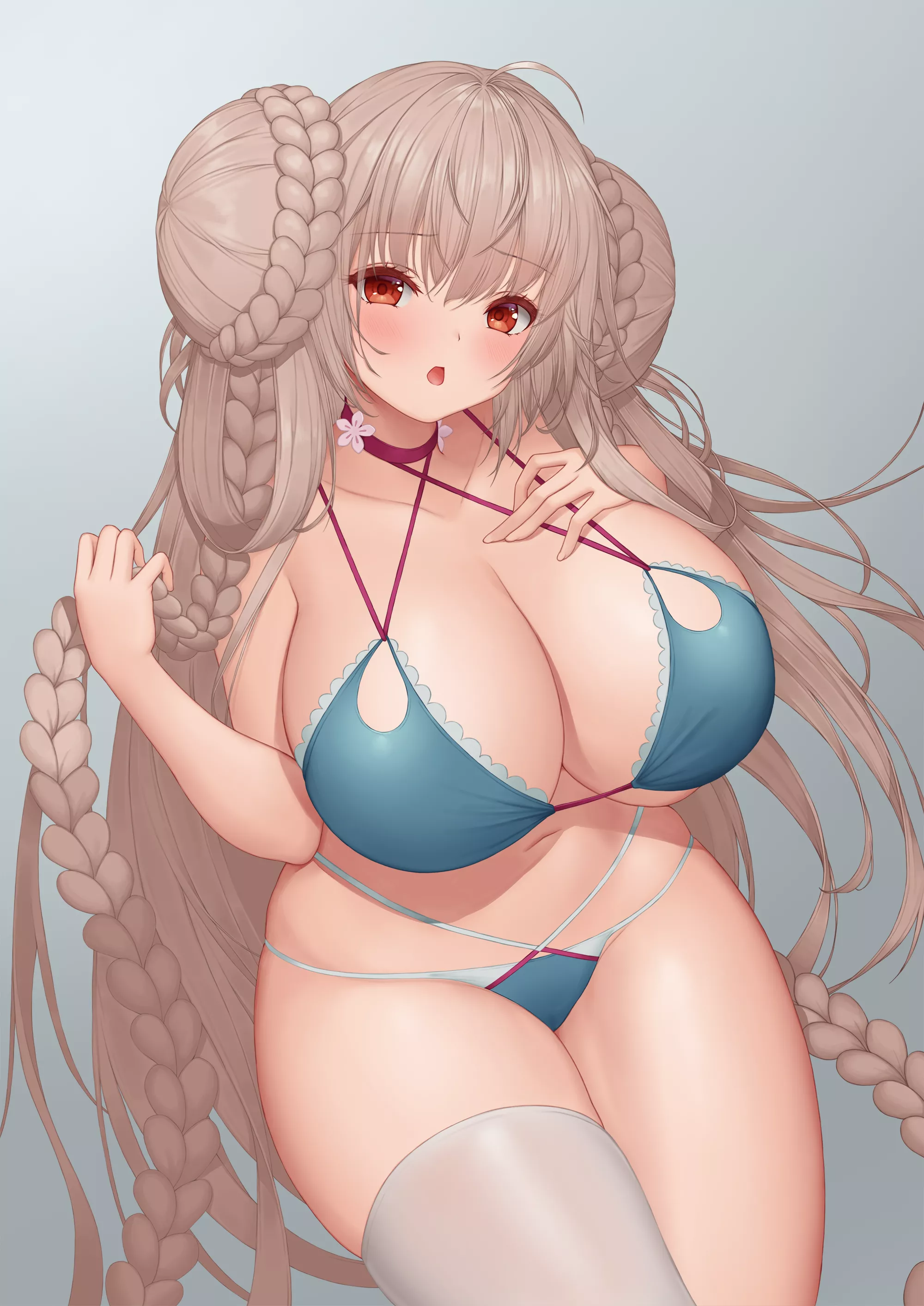 Formidable Blue Bikini Blush (pinkcap) [Azur Lane]