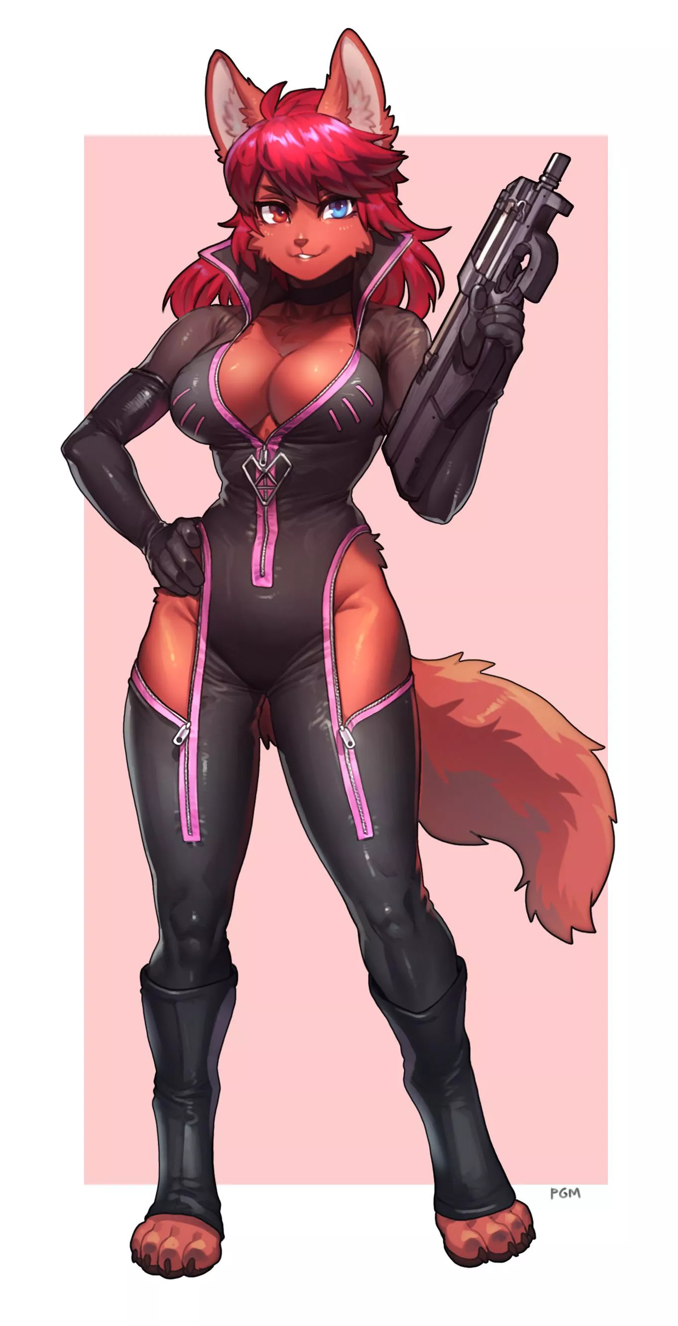 Foxperator reporting for duty! [Commission by PGM300]