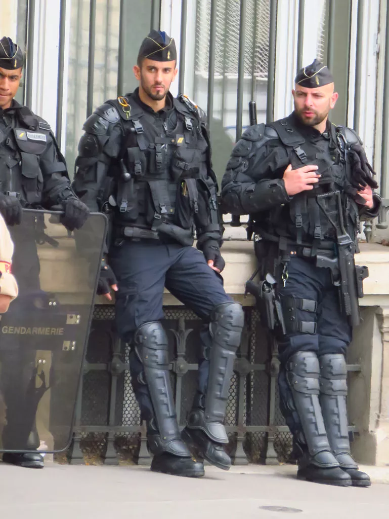 French gendarmes