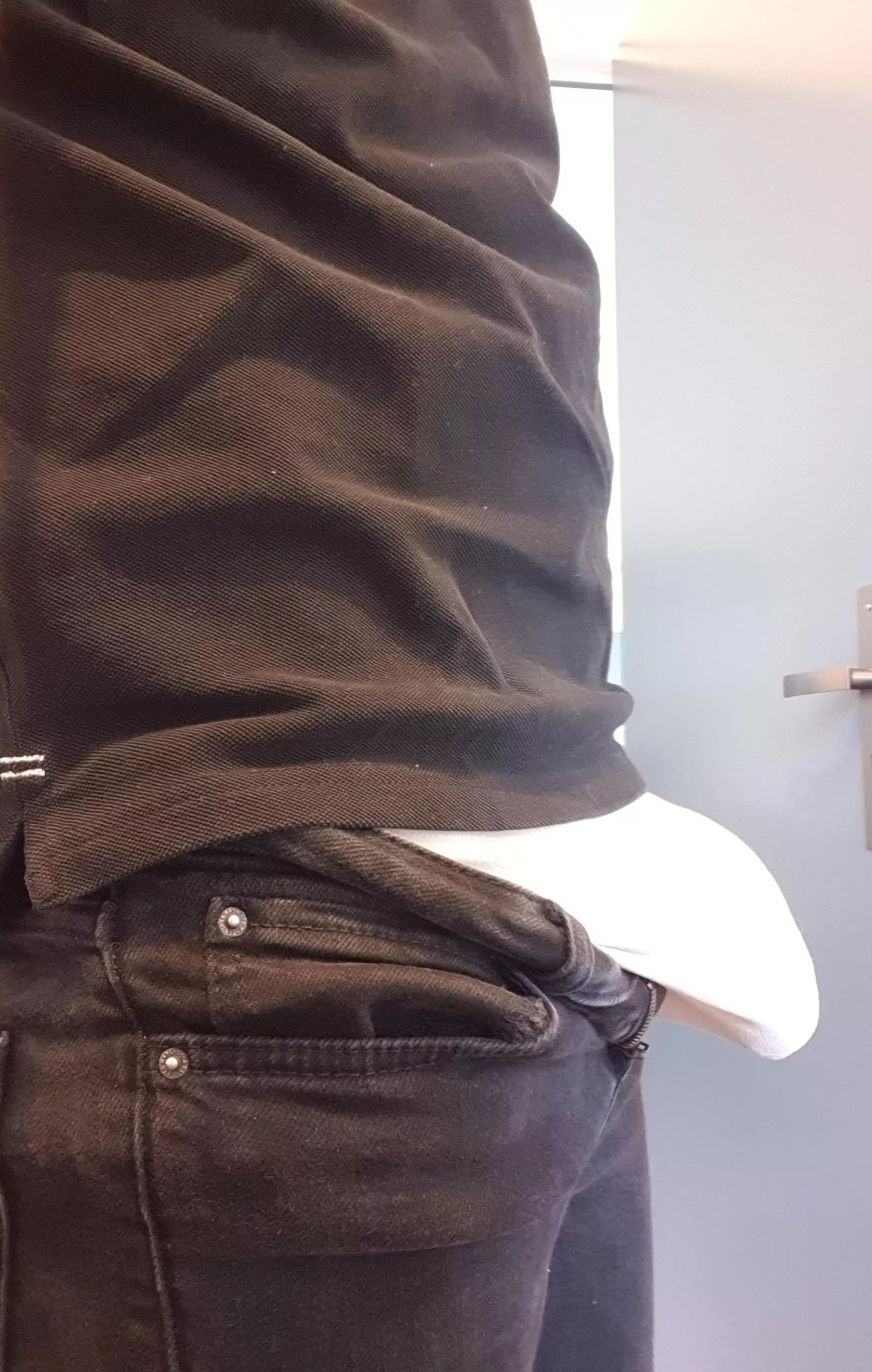 French man soft cock bulge ;) do you like it ?