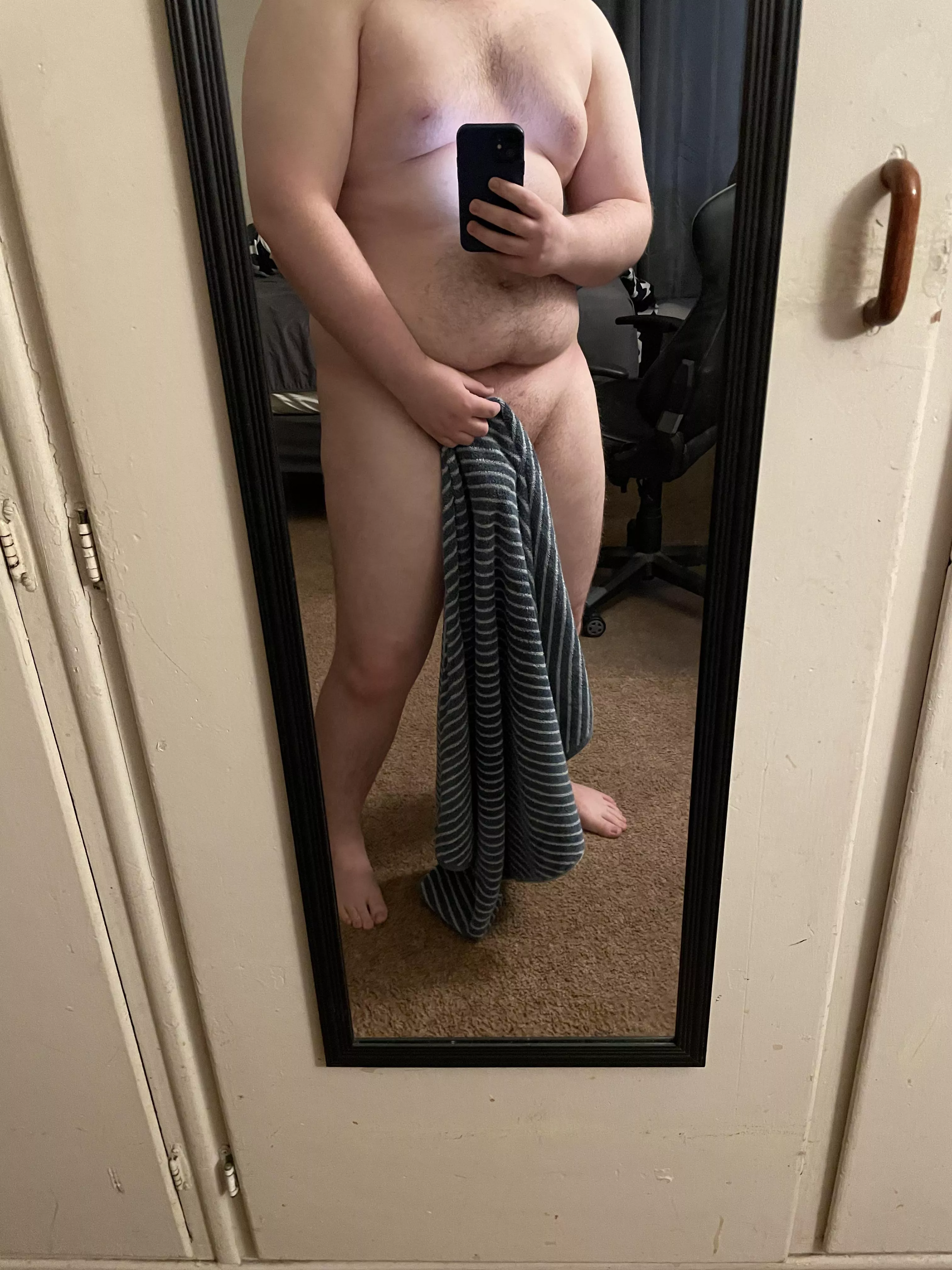 Fresh out of the shower