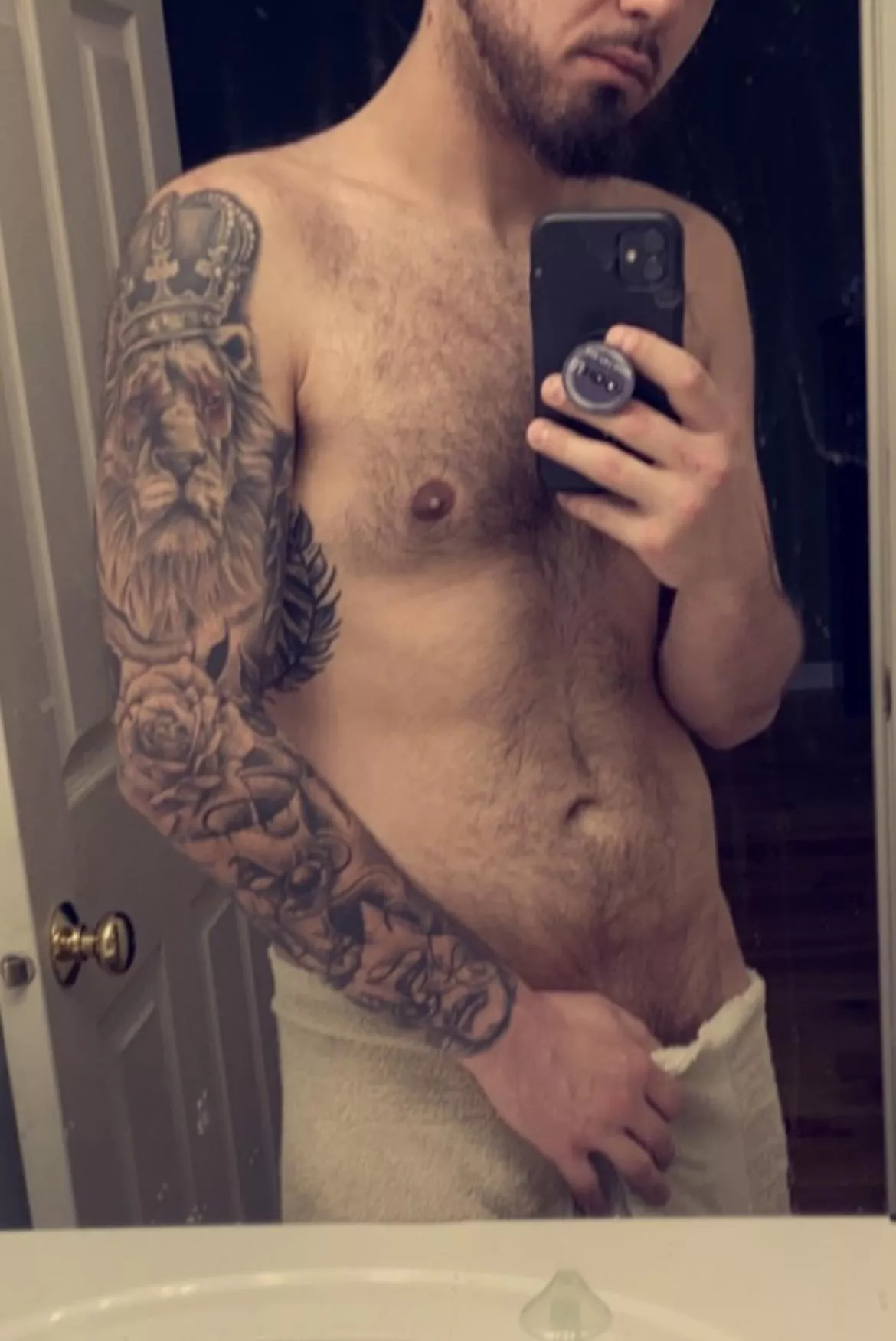 Fresh out of the shower