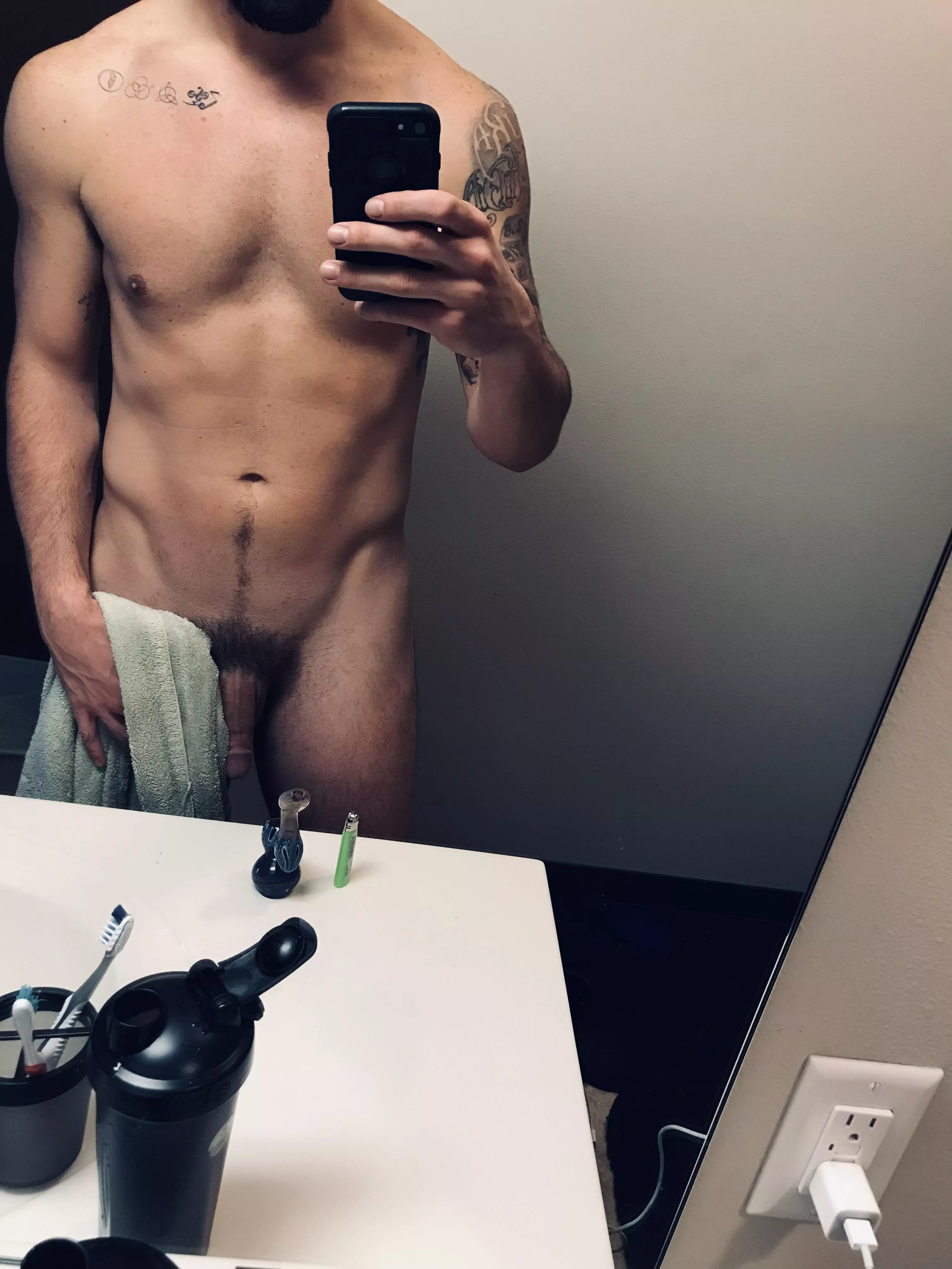 Fresh out the shower