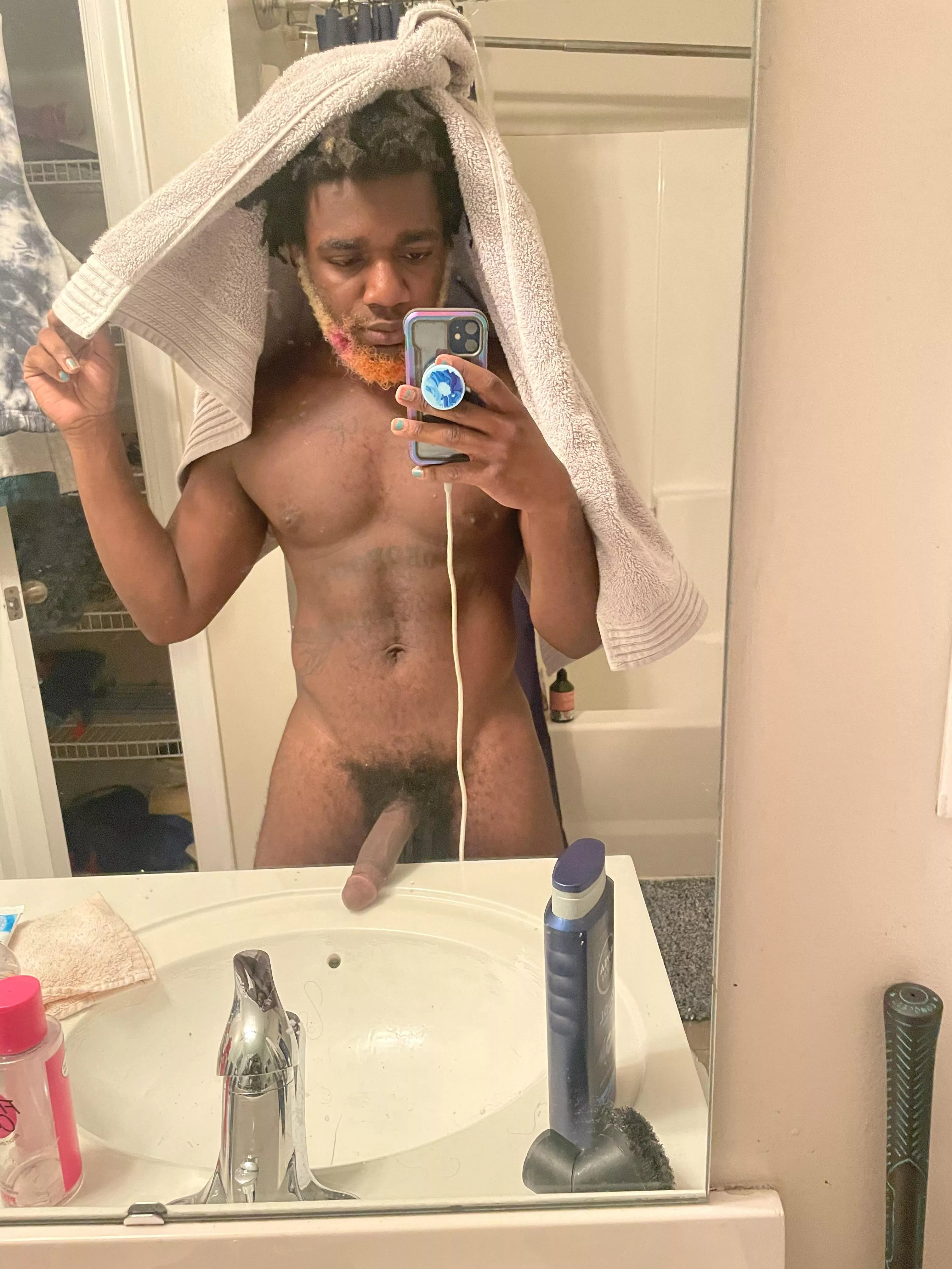 Fresh out the shower