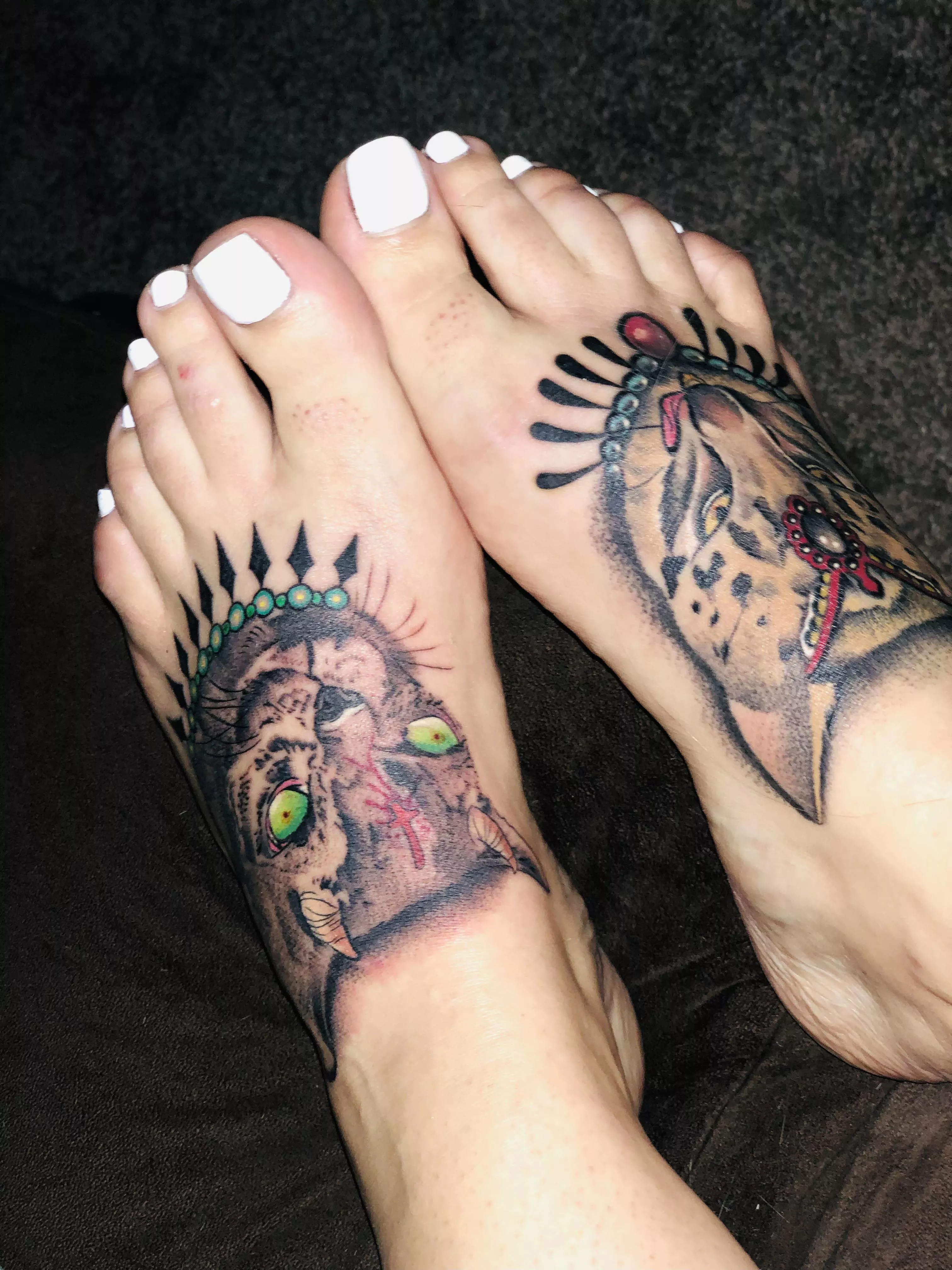 Fresh pedi and ink