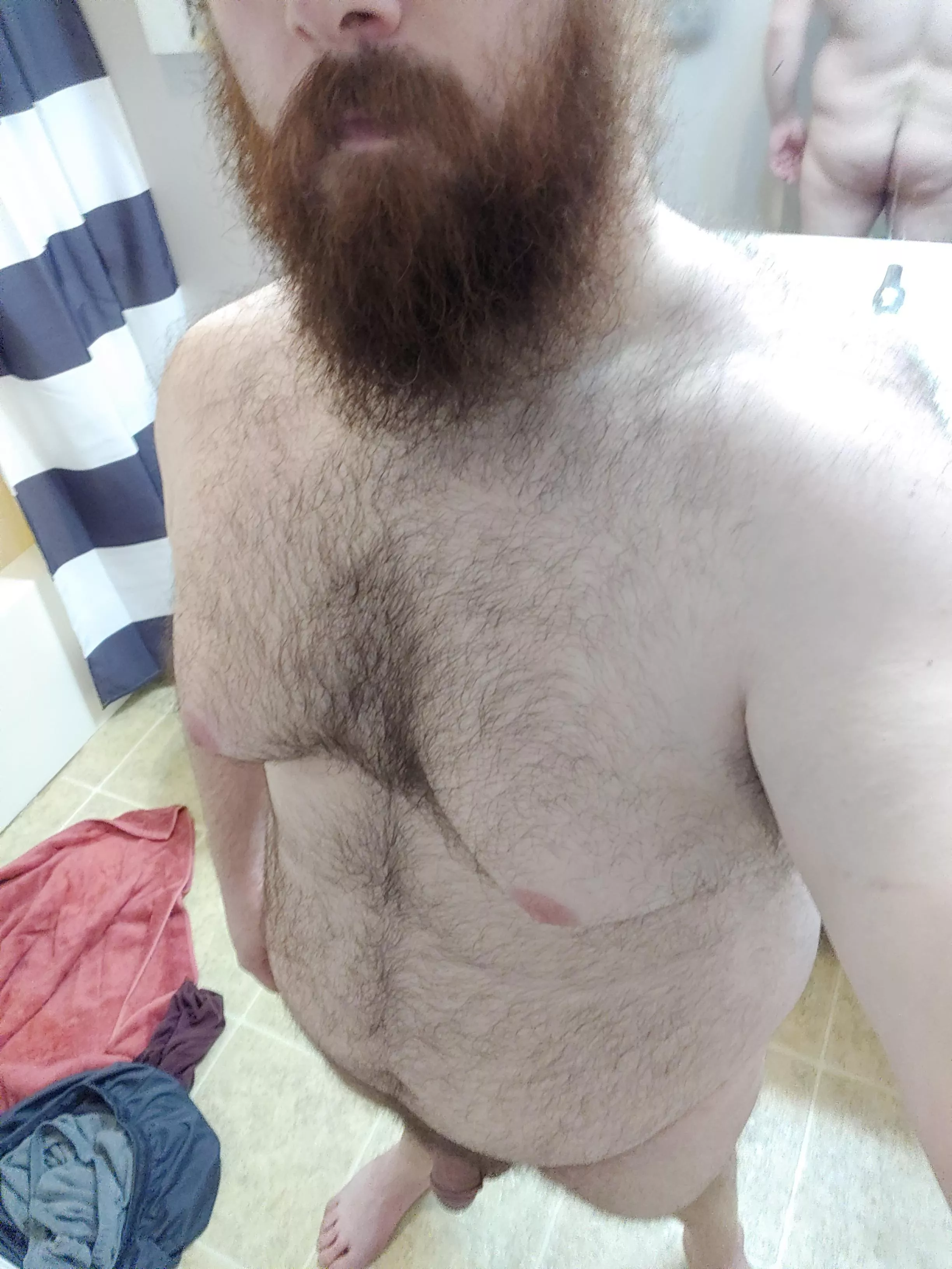 Freshly Showered. Time to get dirty again?