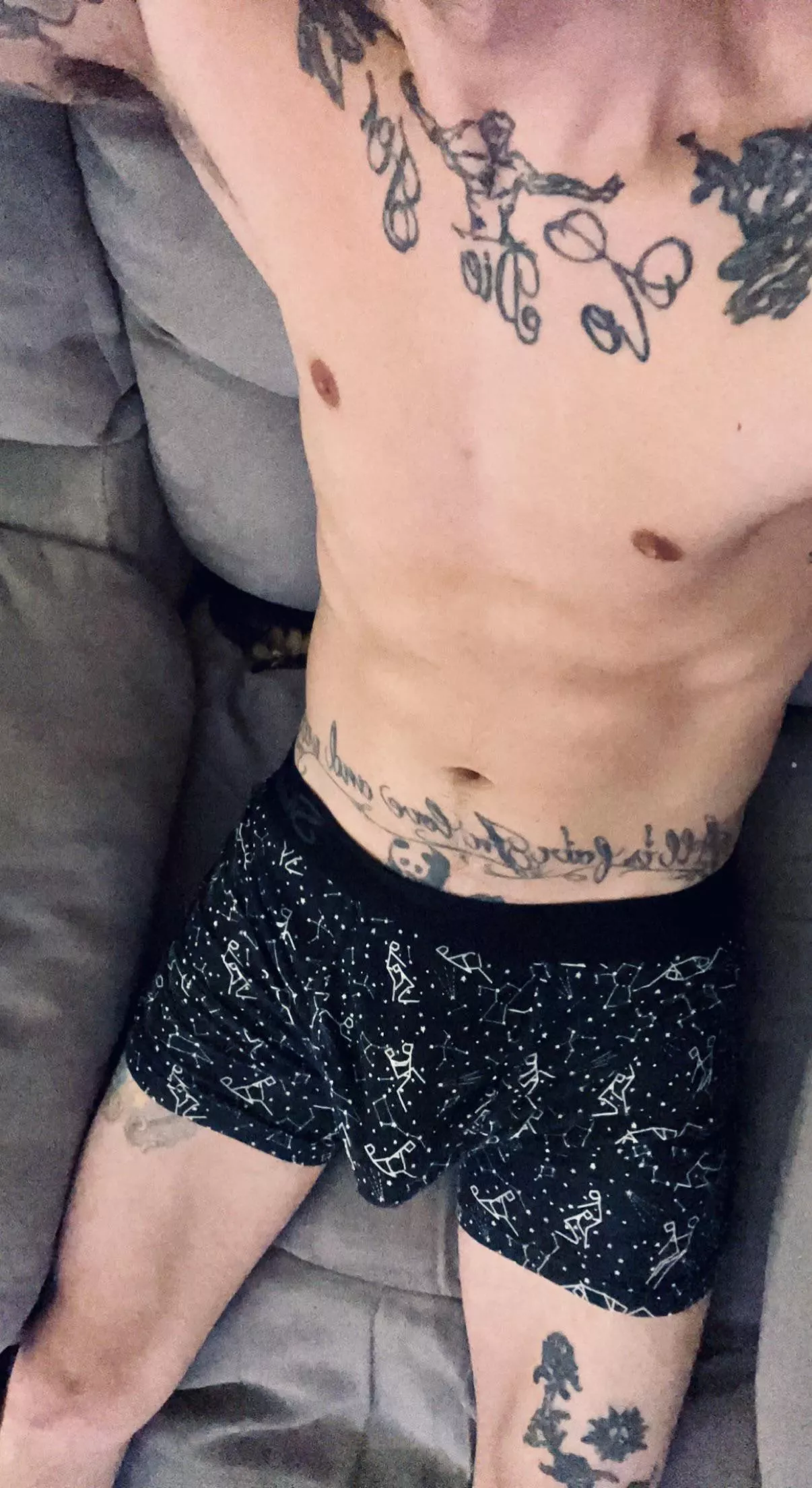 Friend got me undies. Don't really wear boxers but I like em. Do you?